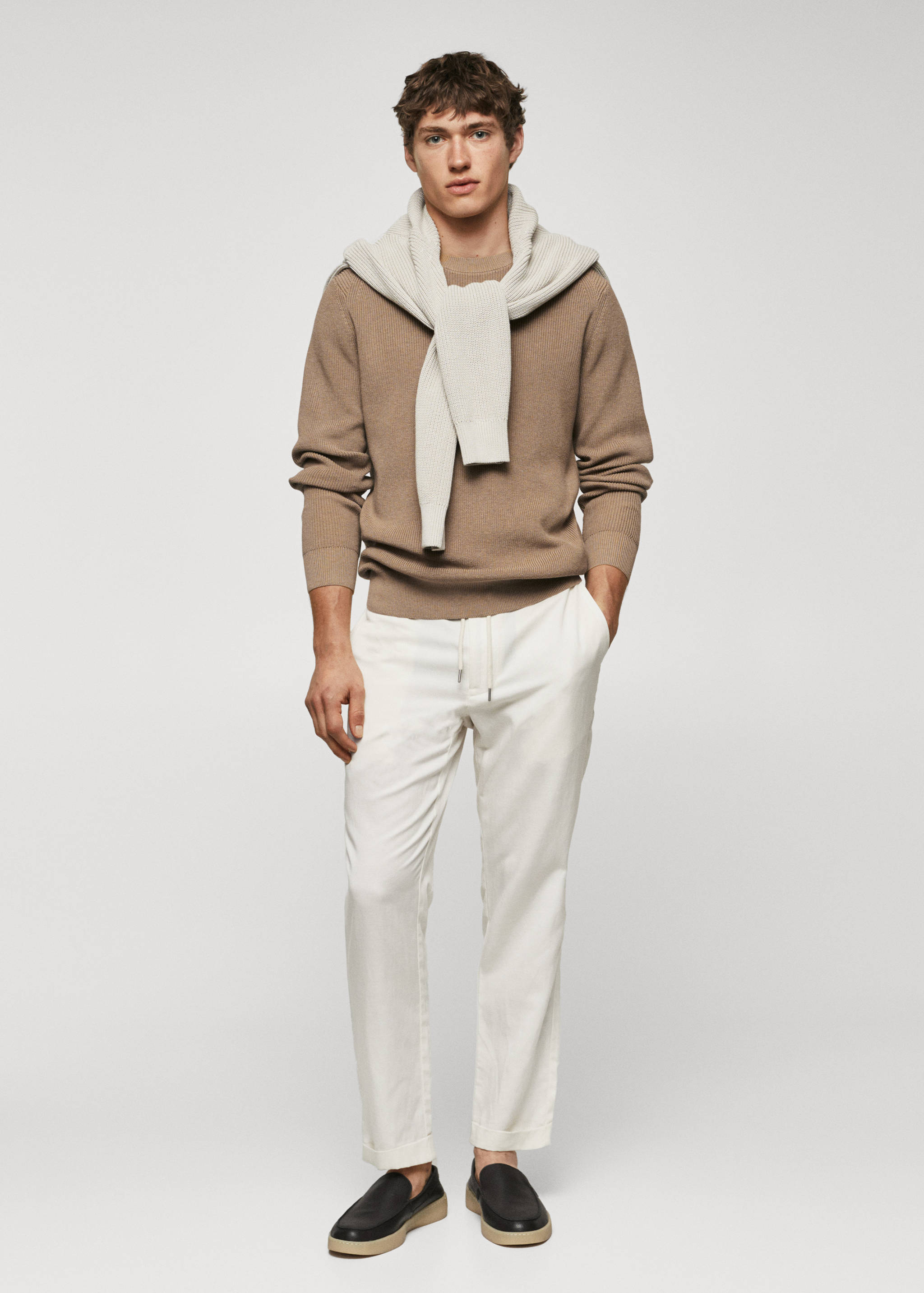 Základní bavlněný svetr - Celkový náhled