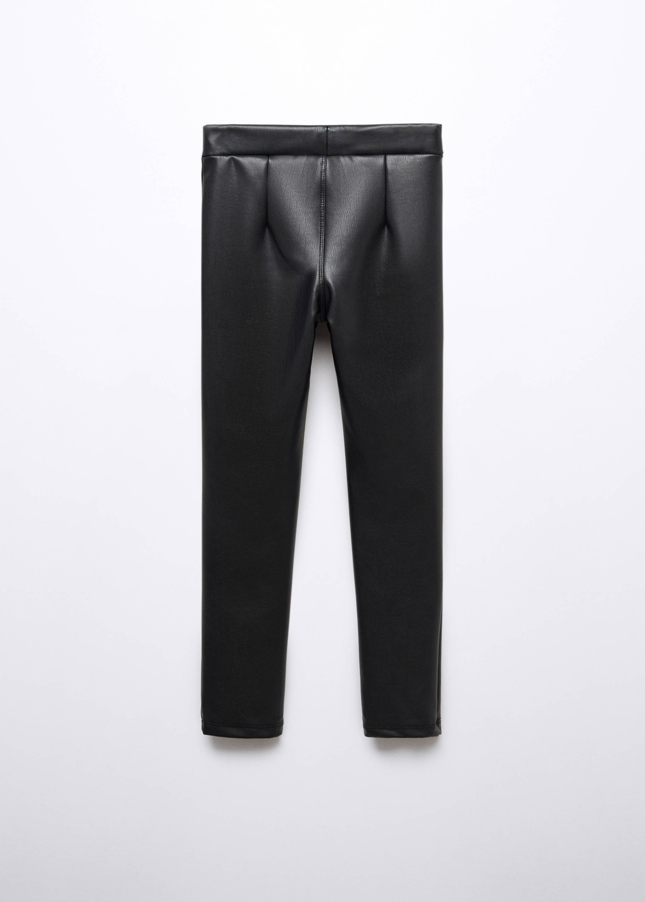 Faux-leather leggings - Reverse of the article