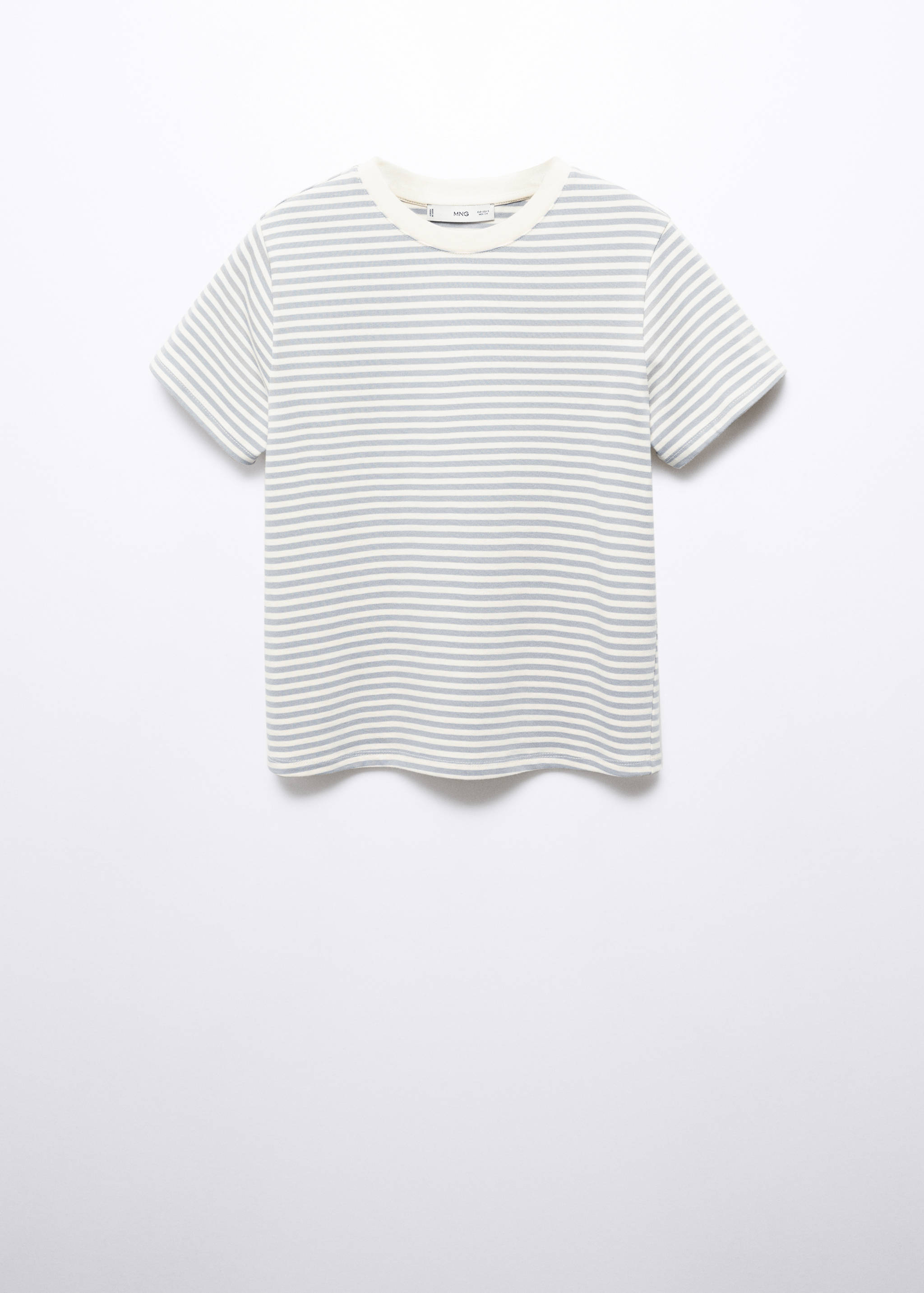 T-shirt coton à rayures - Article sans modèle