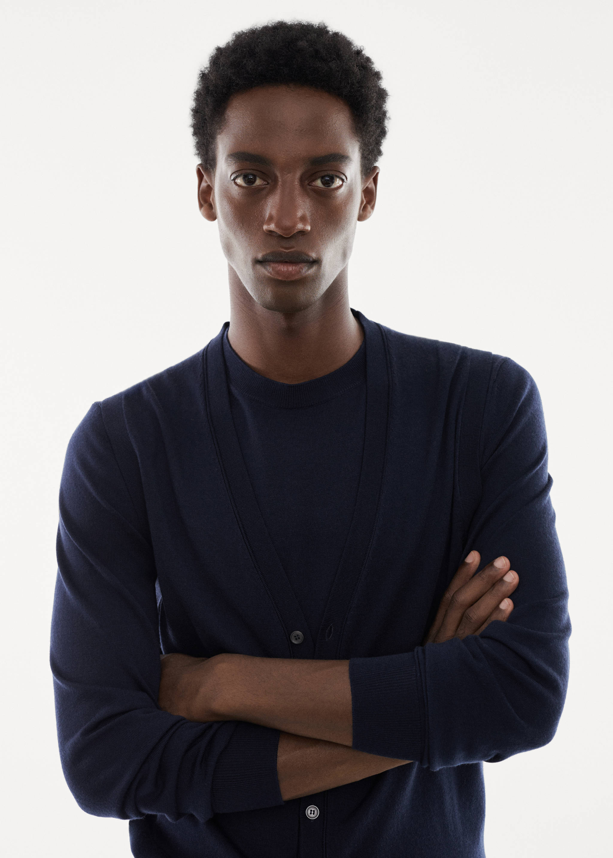 100% merino wool vest - Details of the article 1