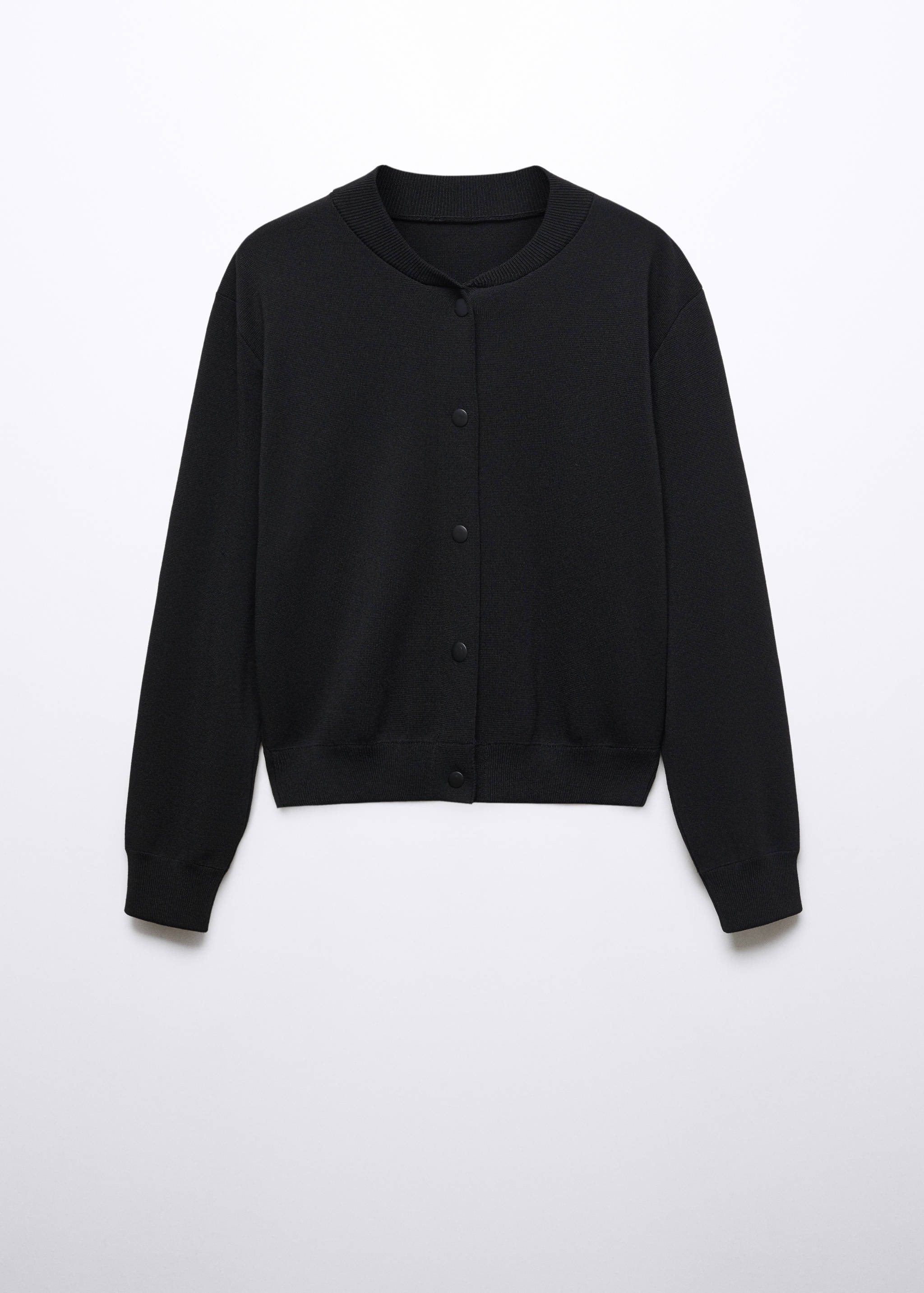 Round neck cardigan - Article without model