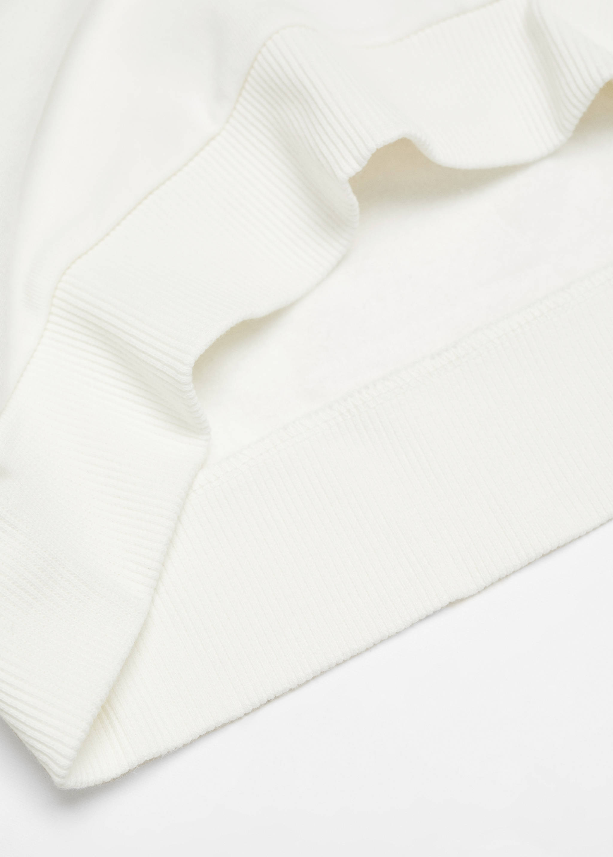 Embroidered message sweatshirt - Details of the article 0