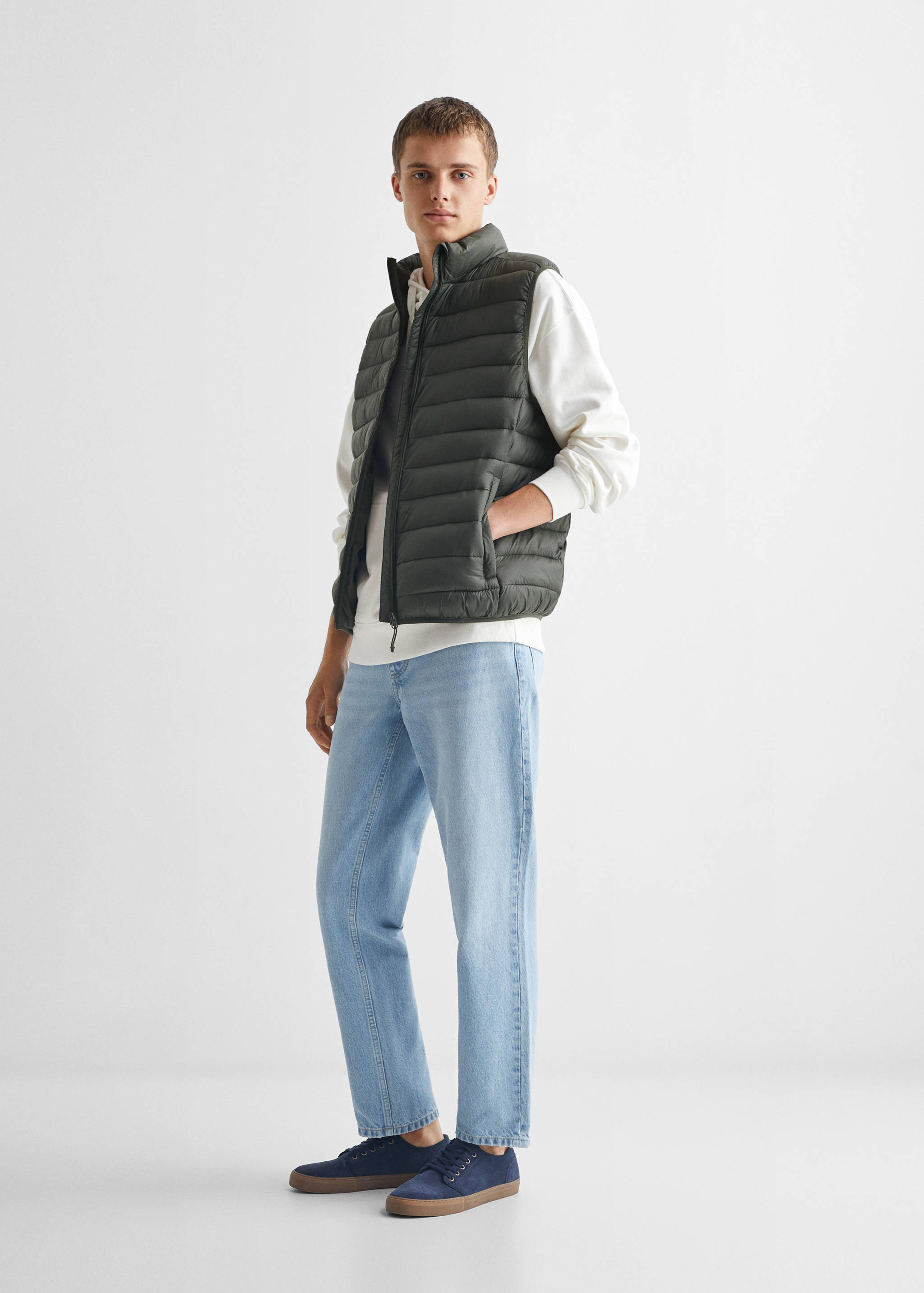 Prošívaná vesta - Celkový náhled