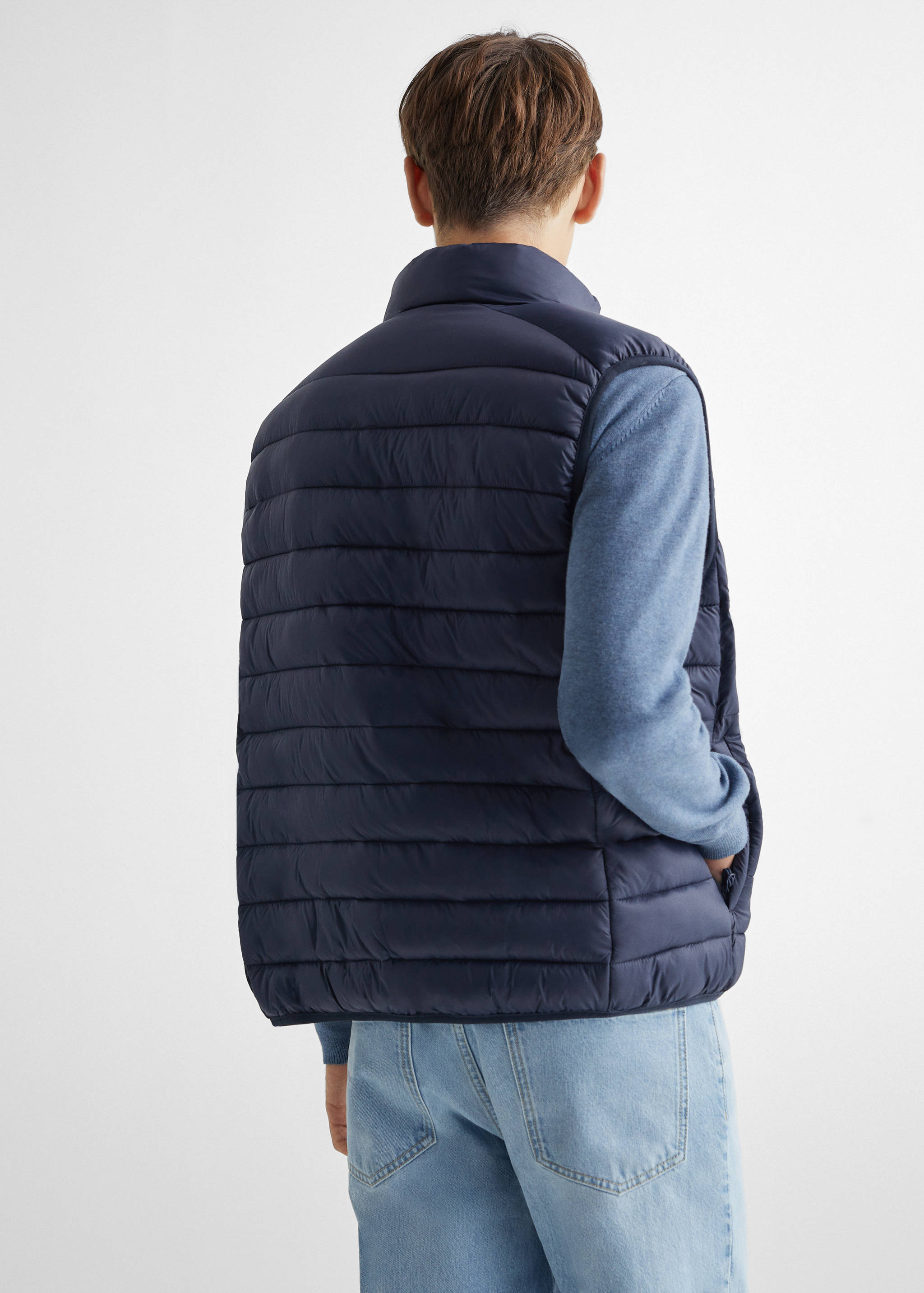 Prošívaná vesta - Zadní strana zboží