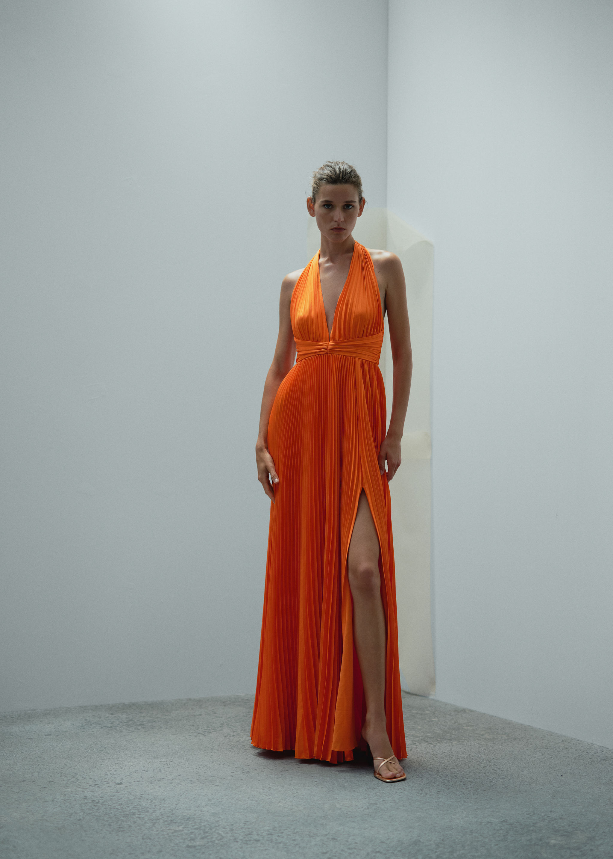 Vestit prisat detall nus - Pla general