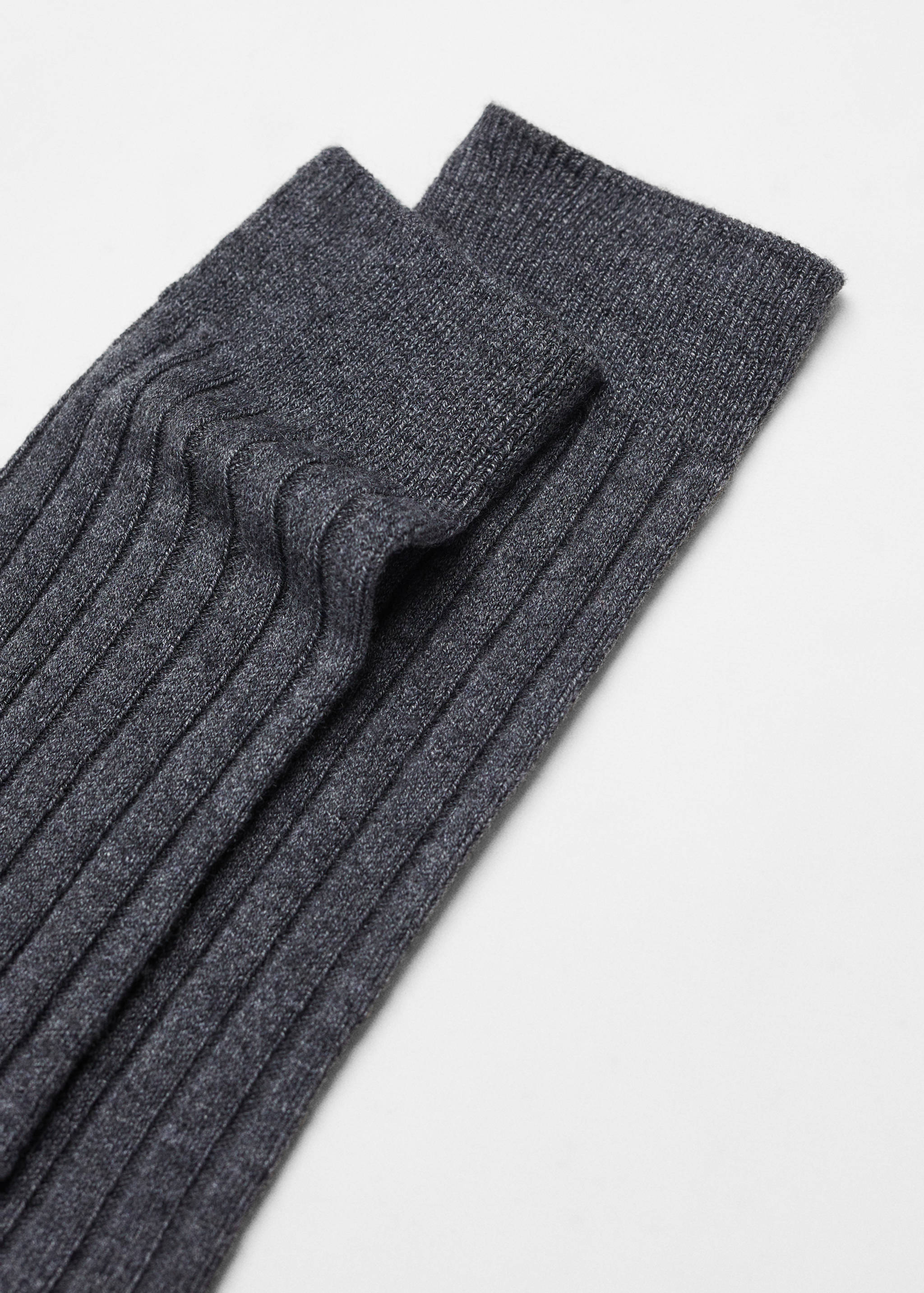 Ribbed socks - Medium plane