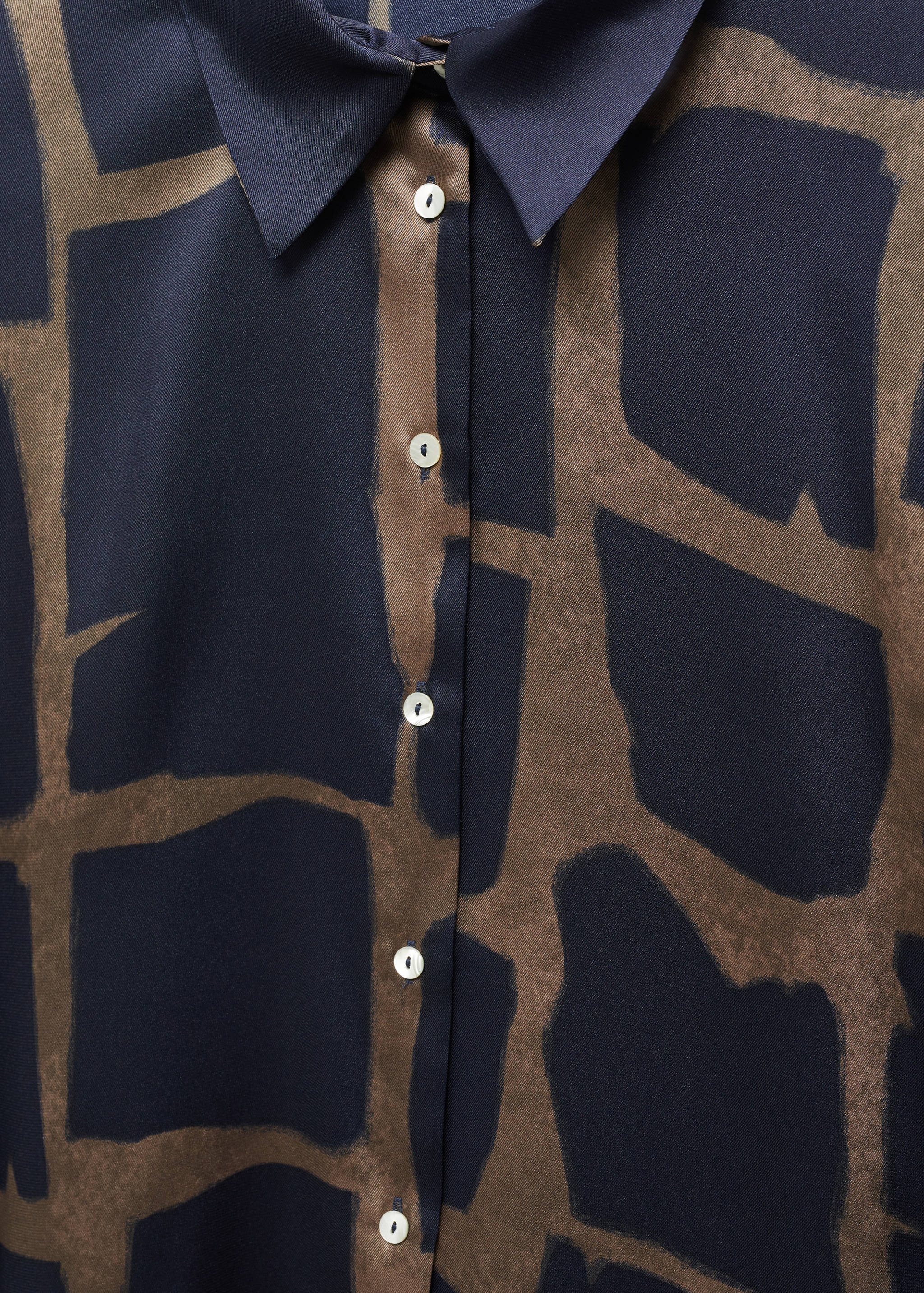 Lange gemusterte Bluse - Detail des Artikels 8