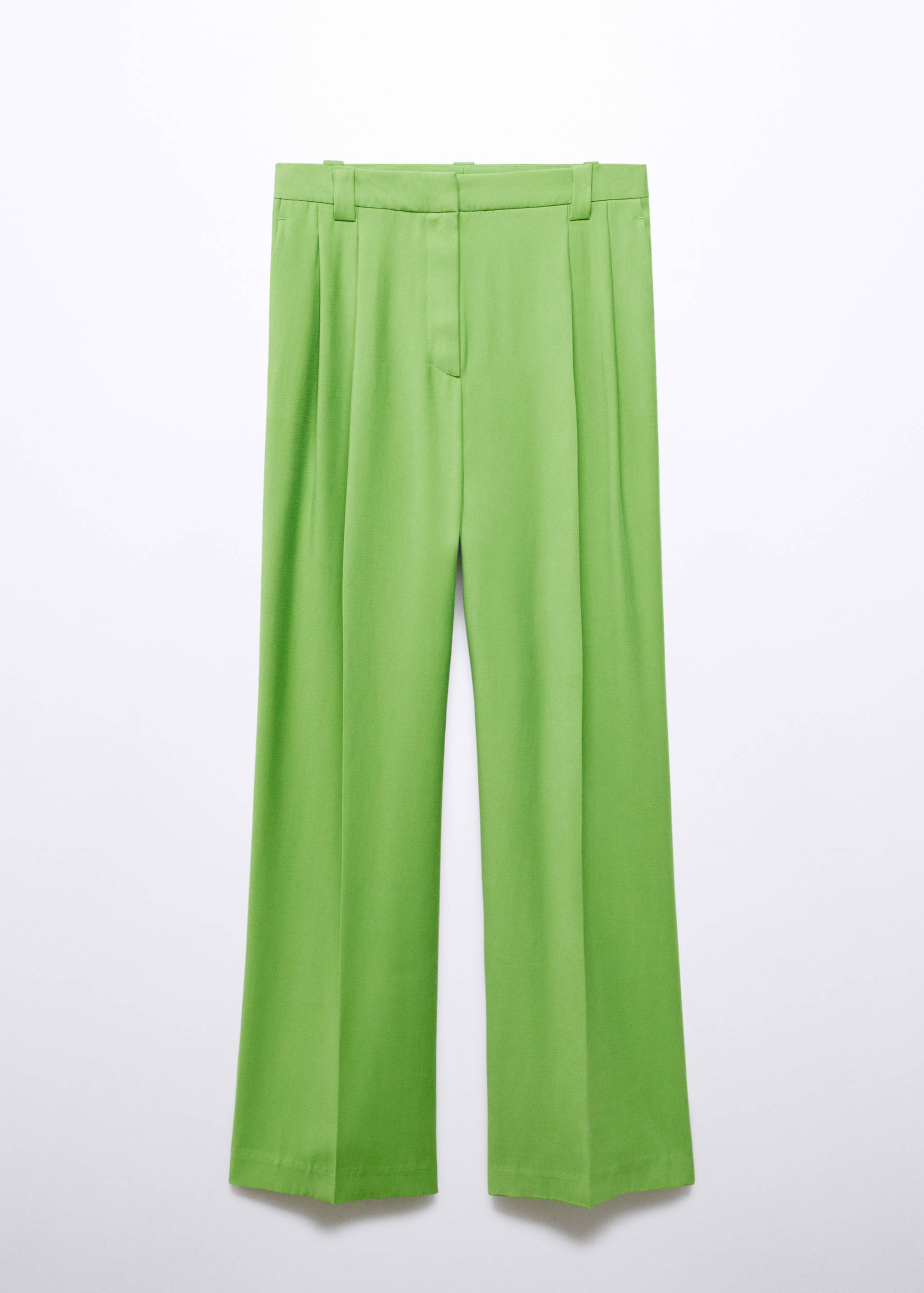 Wide leg pleated trousers - Article without model