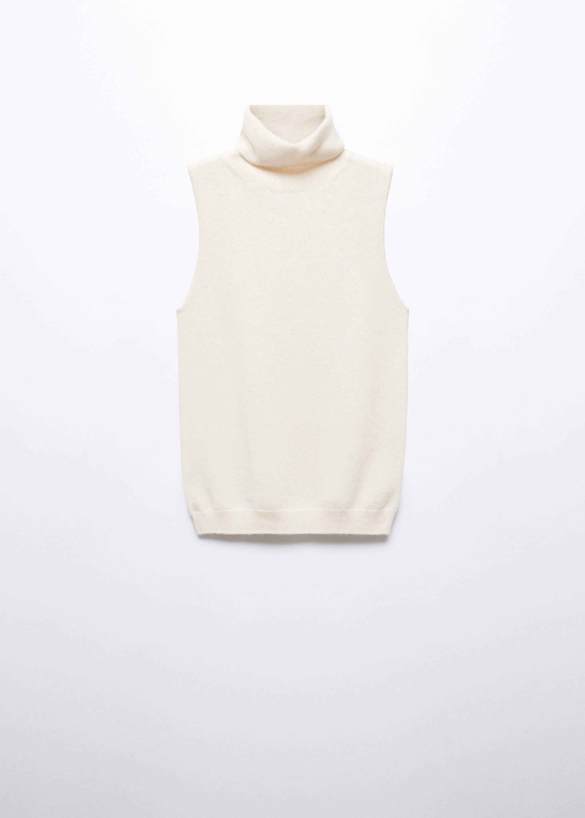 Turtleneck cashmere top - Article without model