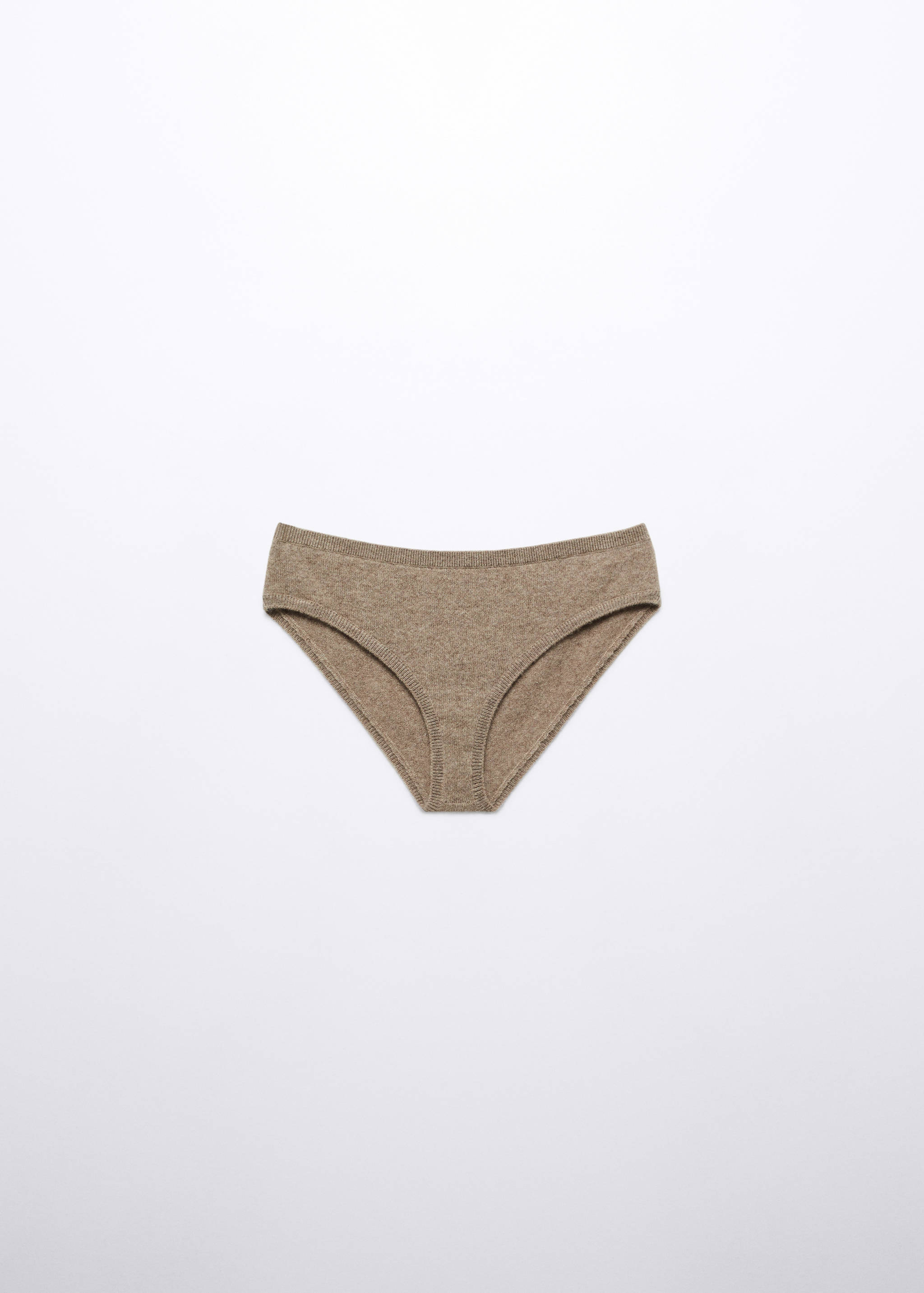 Cashmere knitted shorts - Article without model