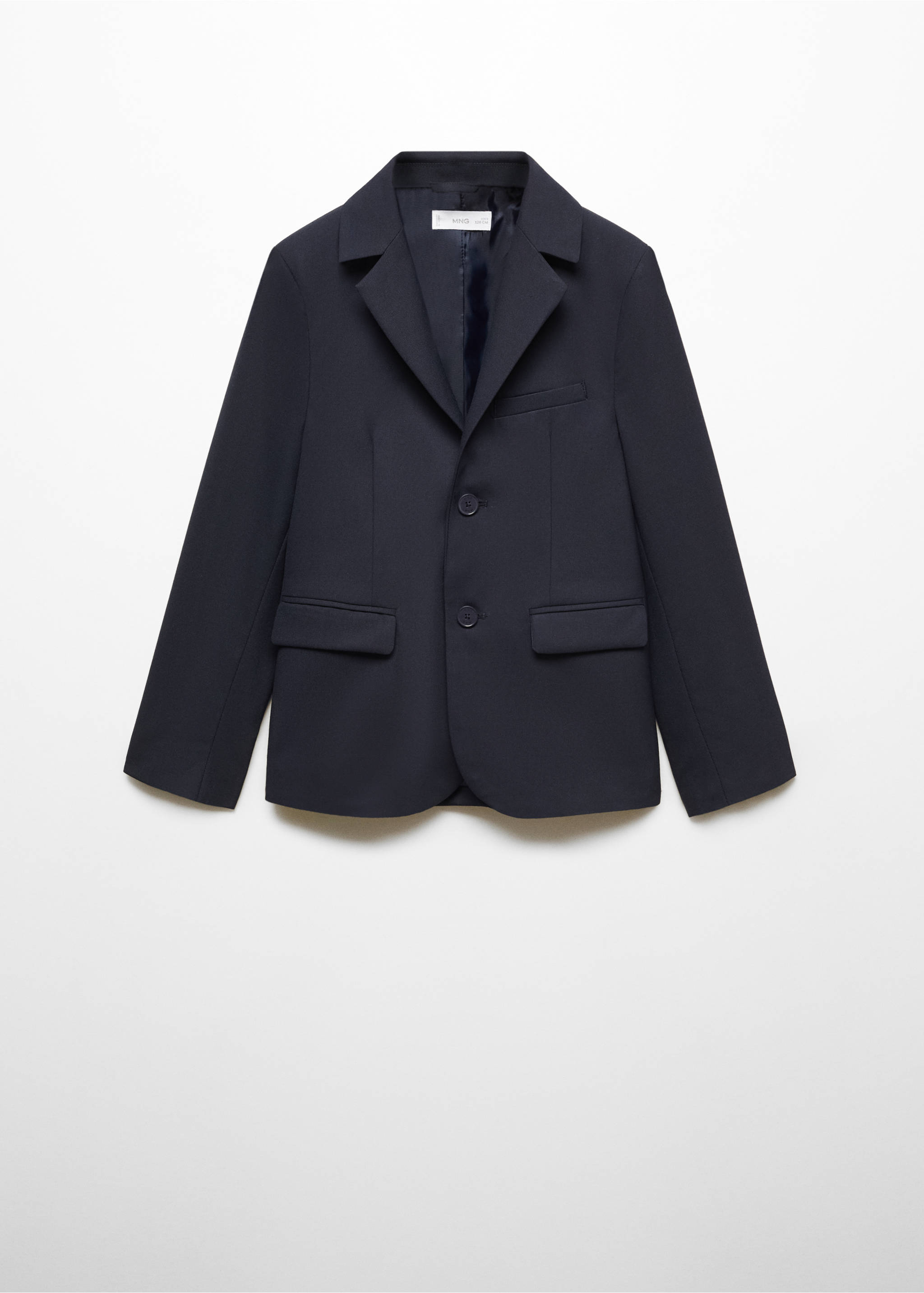 Slim-fit suit jacket - Article without model, Navy. Ref: 57095806-00.