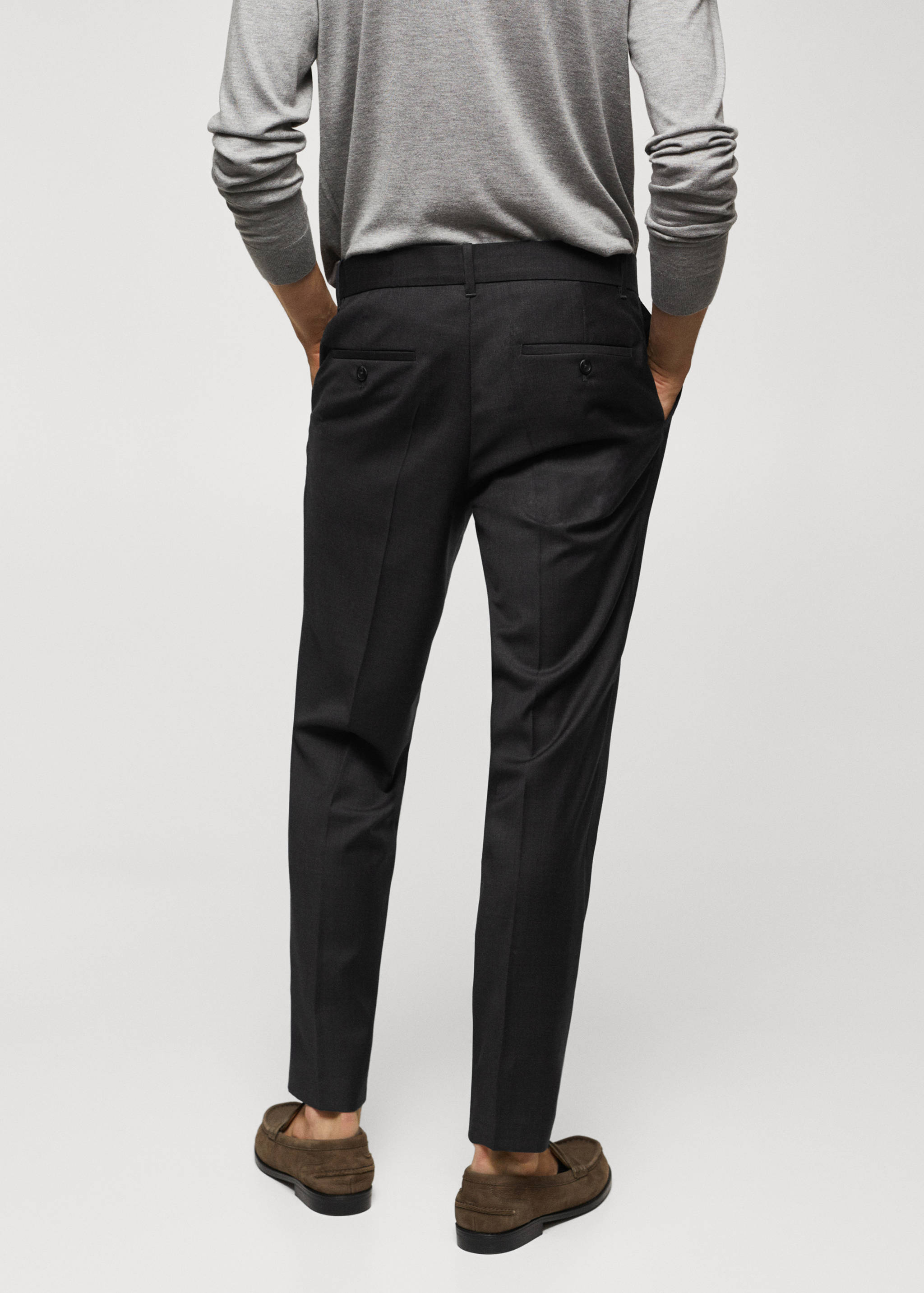 Pantalons pinces llana verge - Revers de l'article