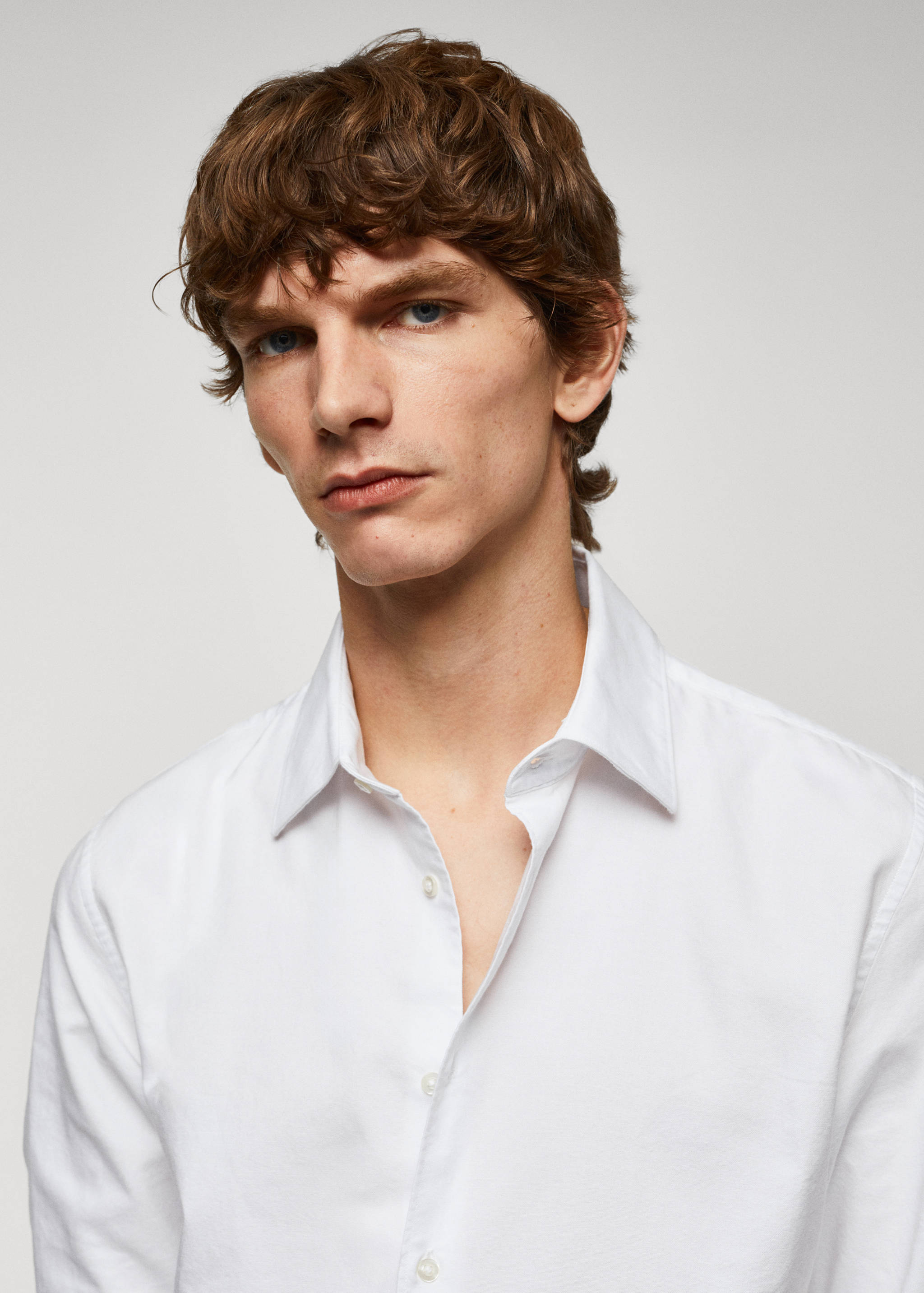 Bavlněná košile slim fit Oxford - Detail zboží 1