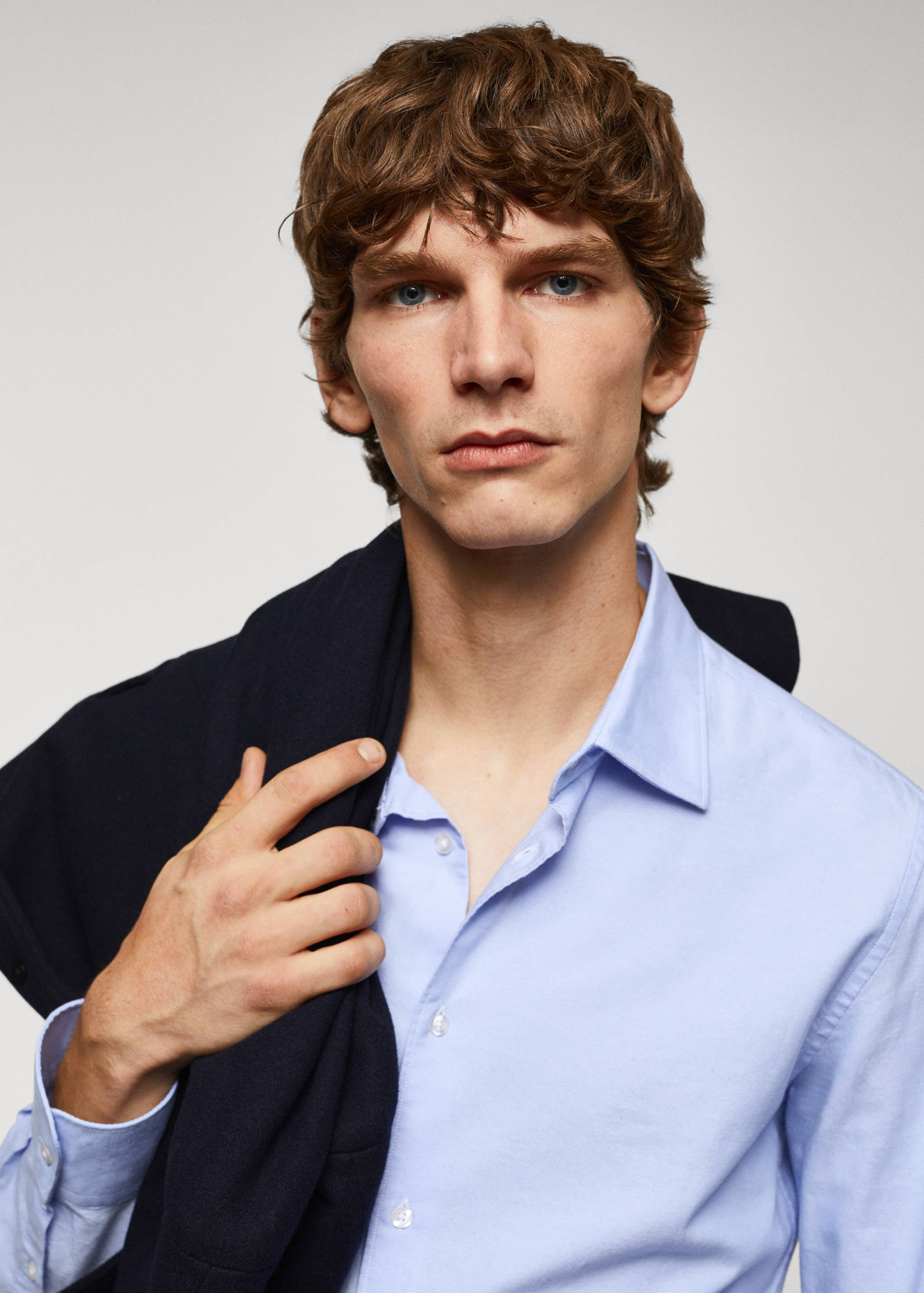 Bavlněná košile slim fit Oxford - Detail zboží 1