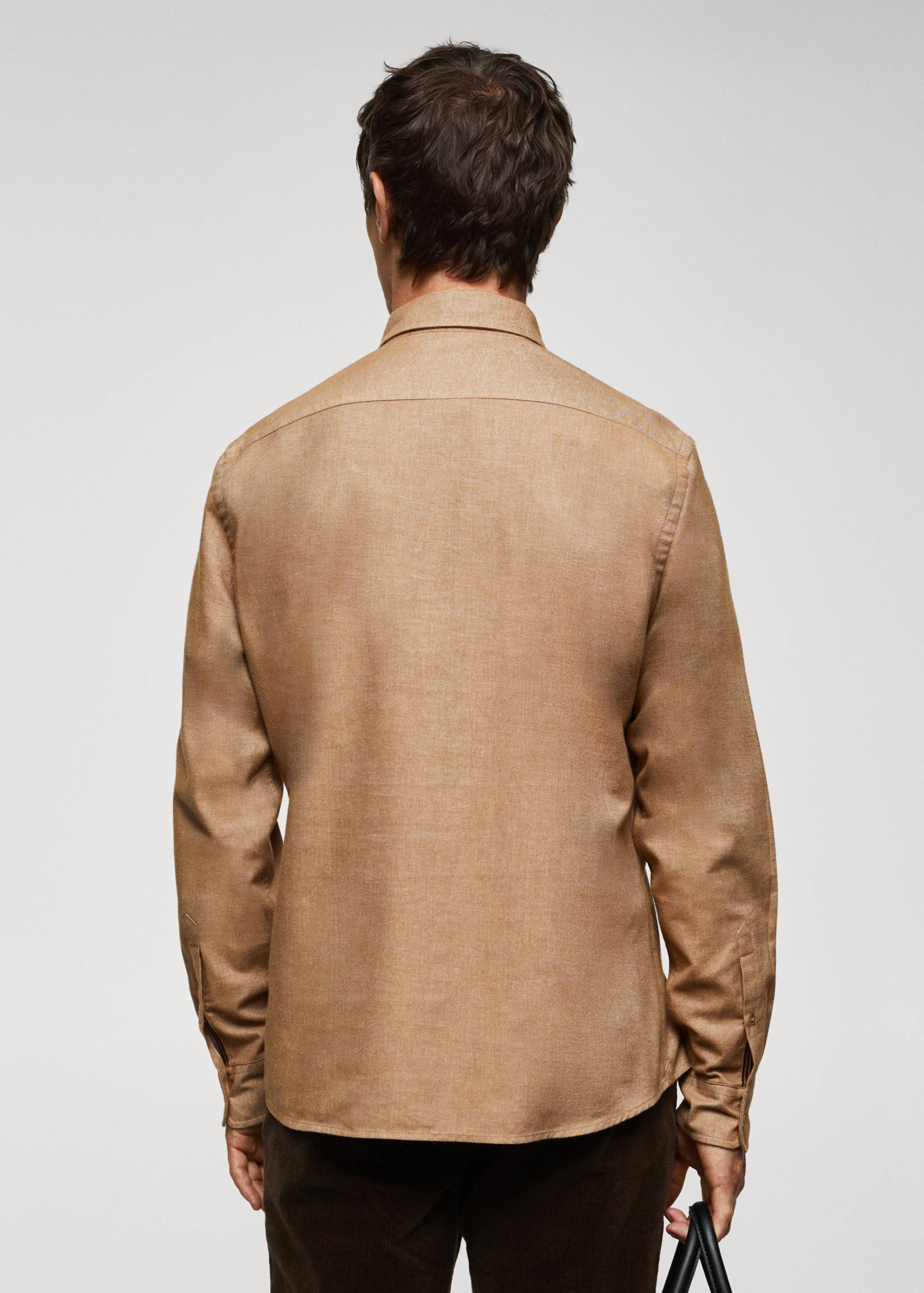 Camisa twill - Revers de l'article