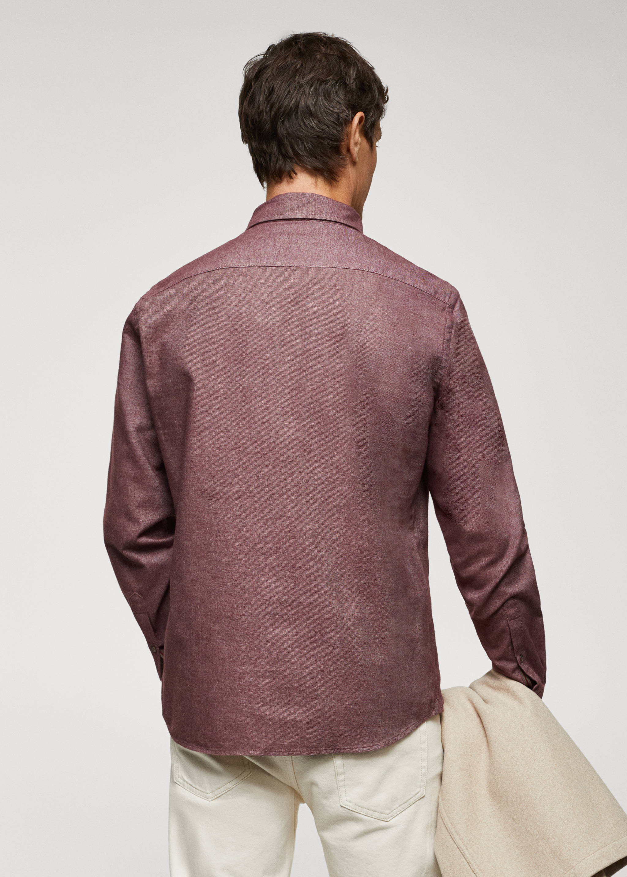 Camisa twill - Revers de l'article