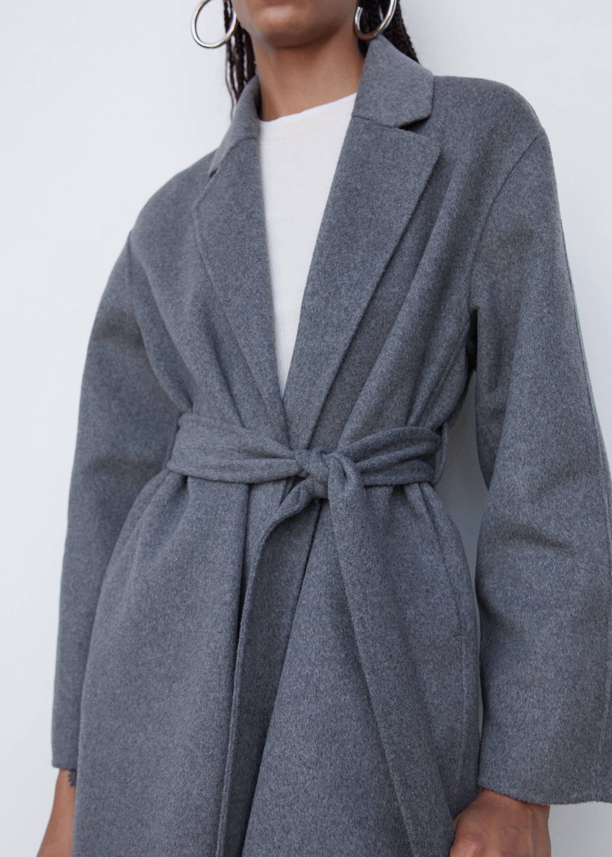 Belt handmade coat - Details of the article 6