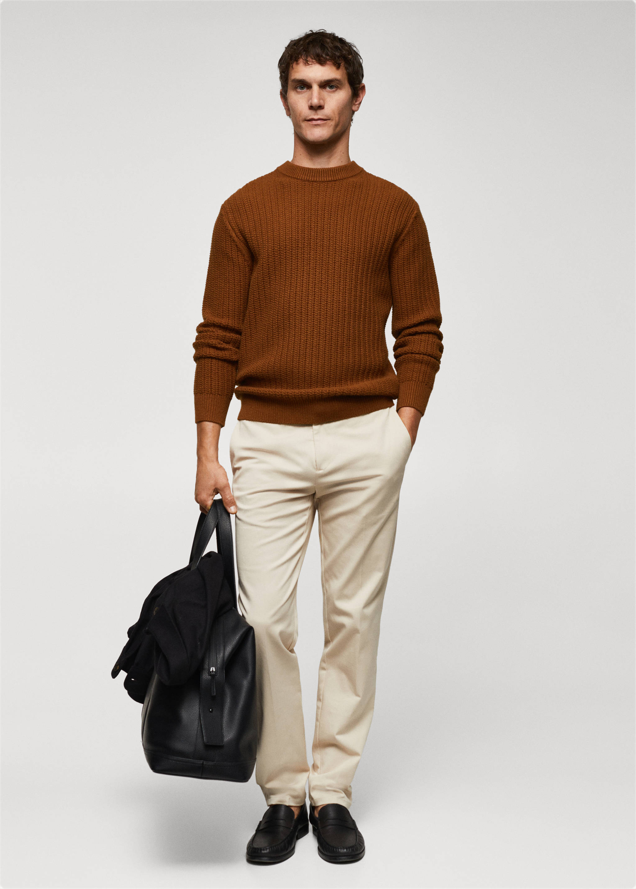 Grobstrick-Pullover - Allgemeine Ansicht