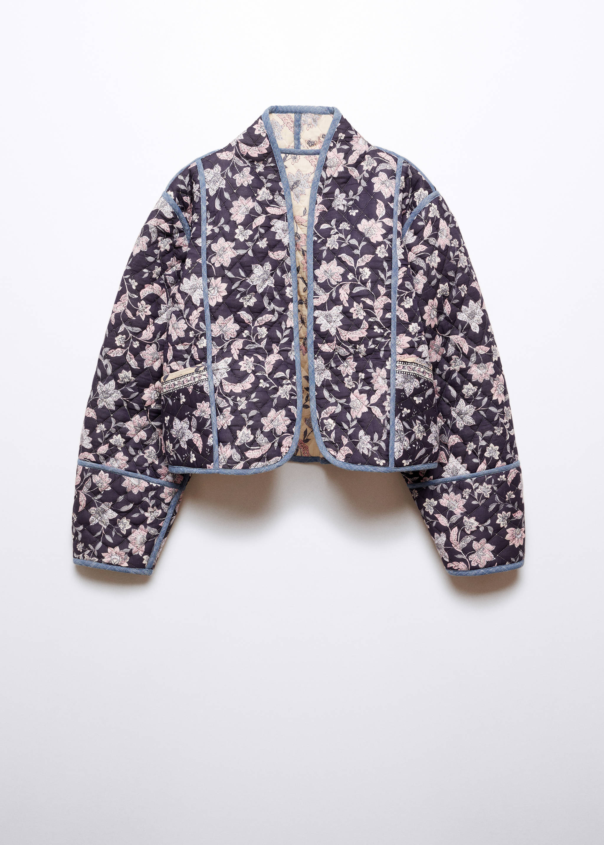 Quilted reversible jacket - Article without model
