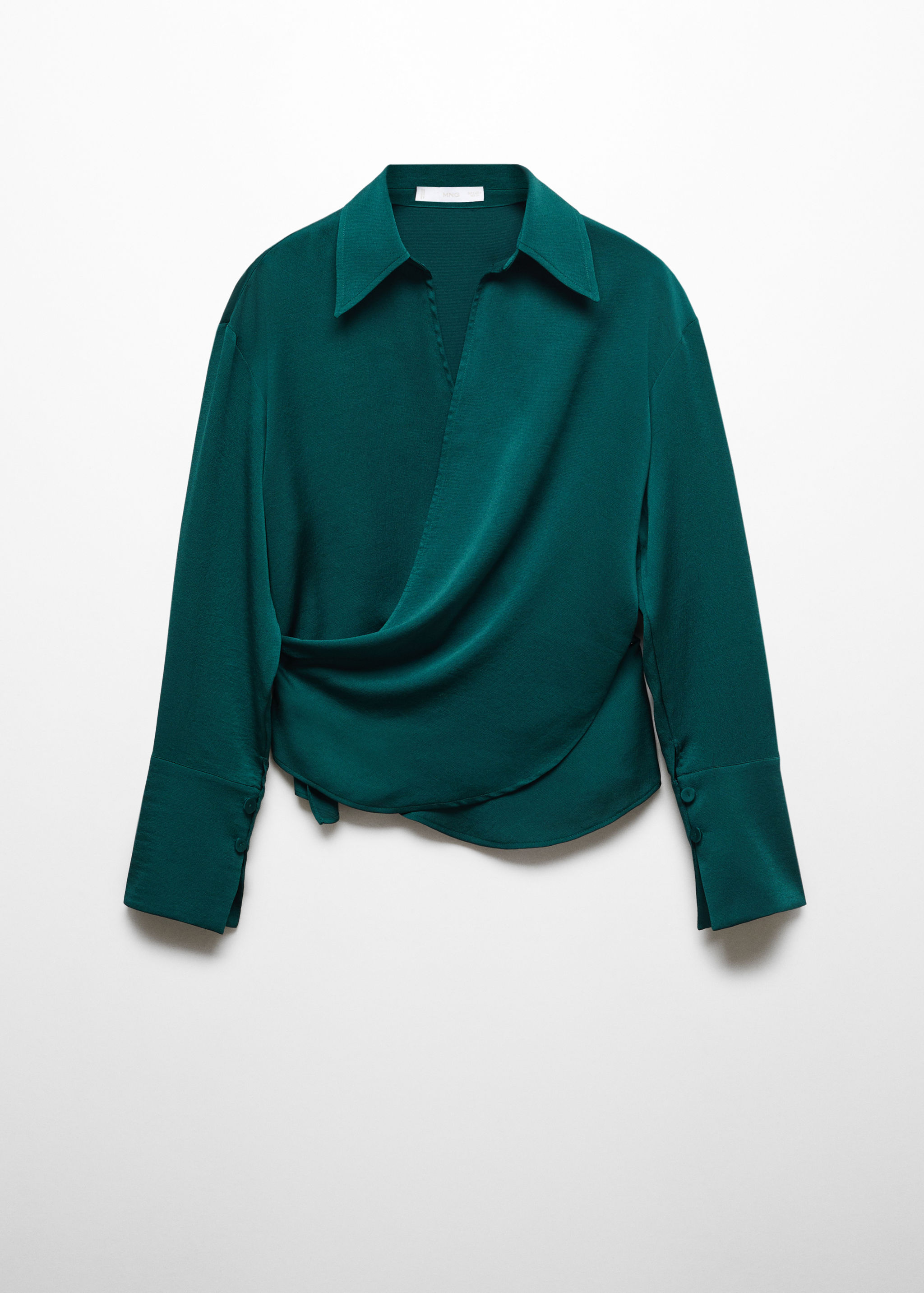 Wickelbluse mit Schleife - Artikel ohne Model