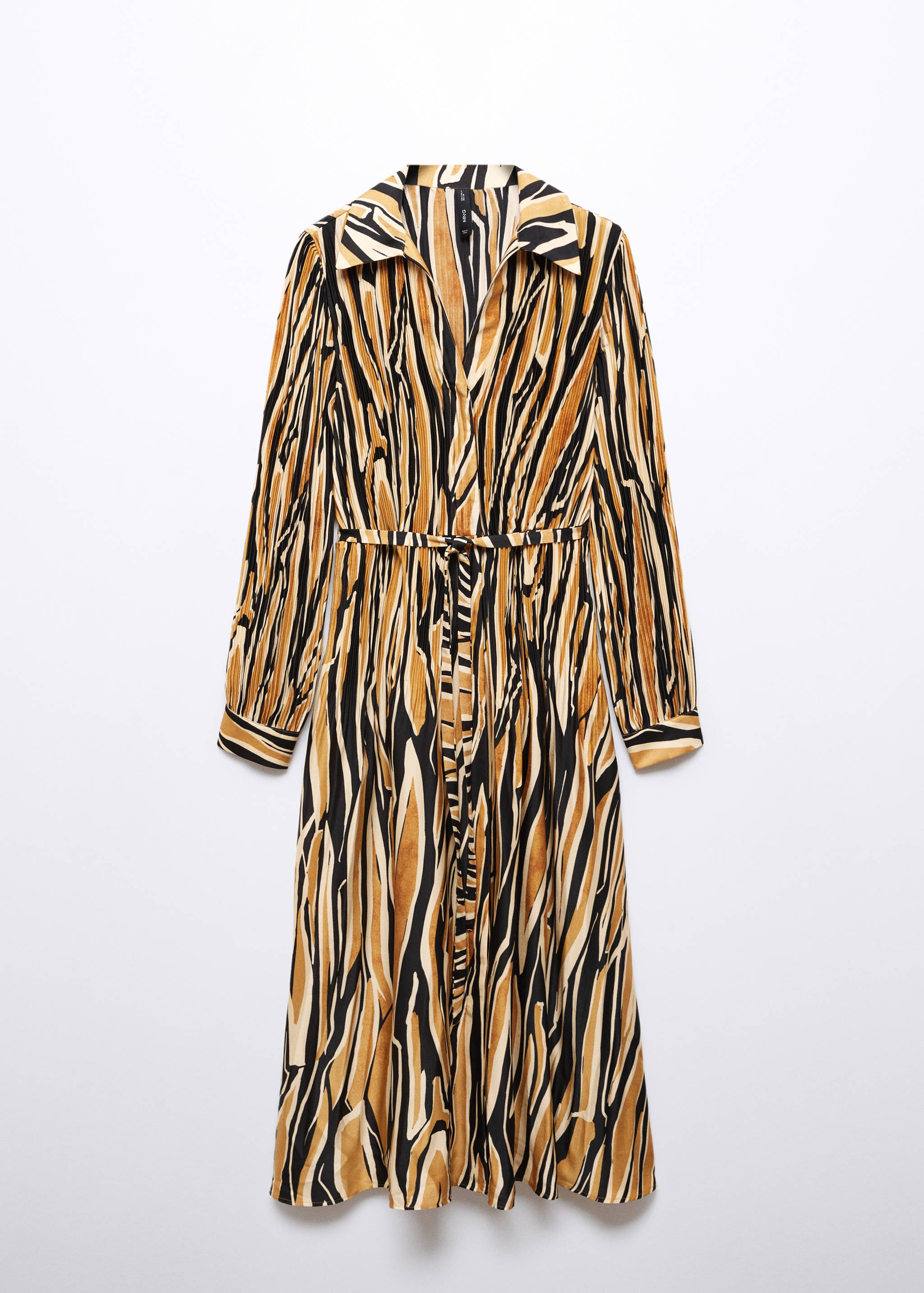Printed shirt dress - Article without model