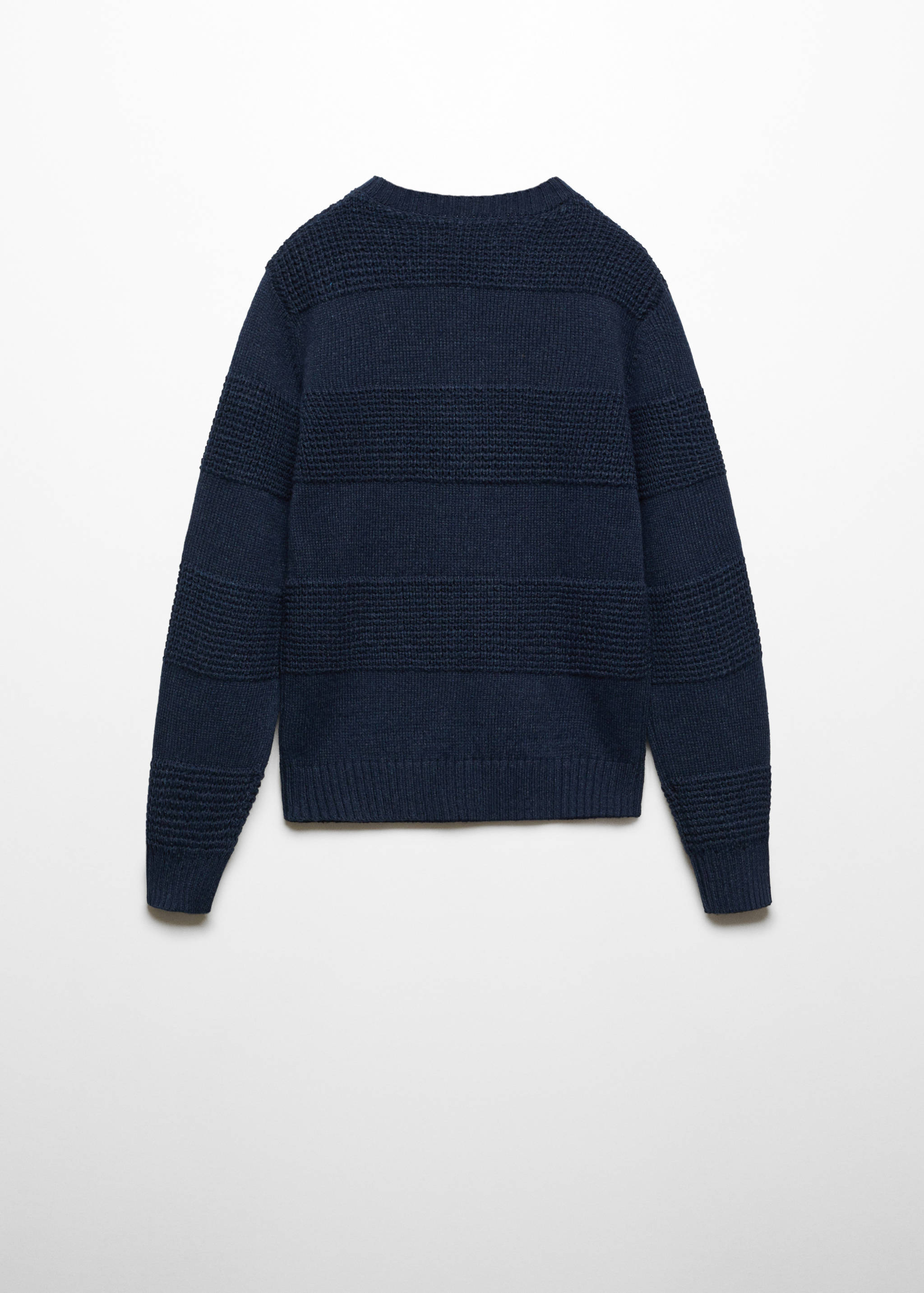 Pull-over maille structure - Verso de l’article