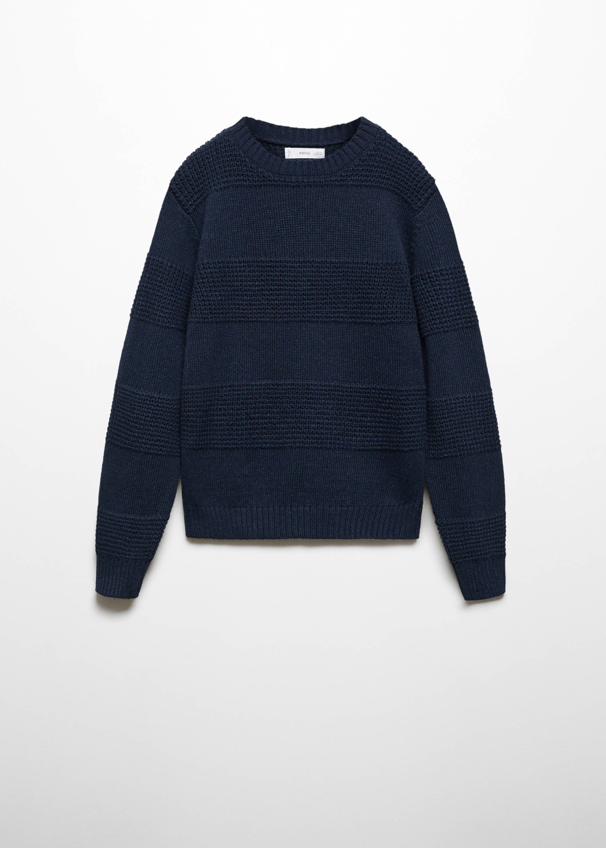Structured knitted sweater - Article without model