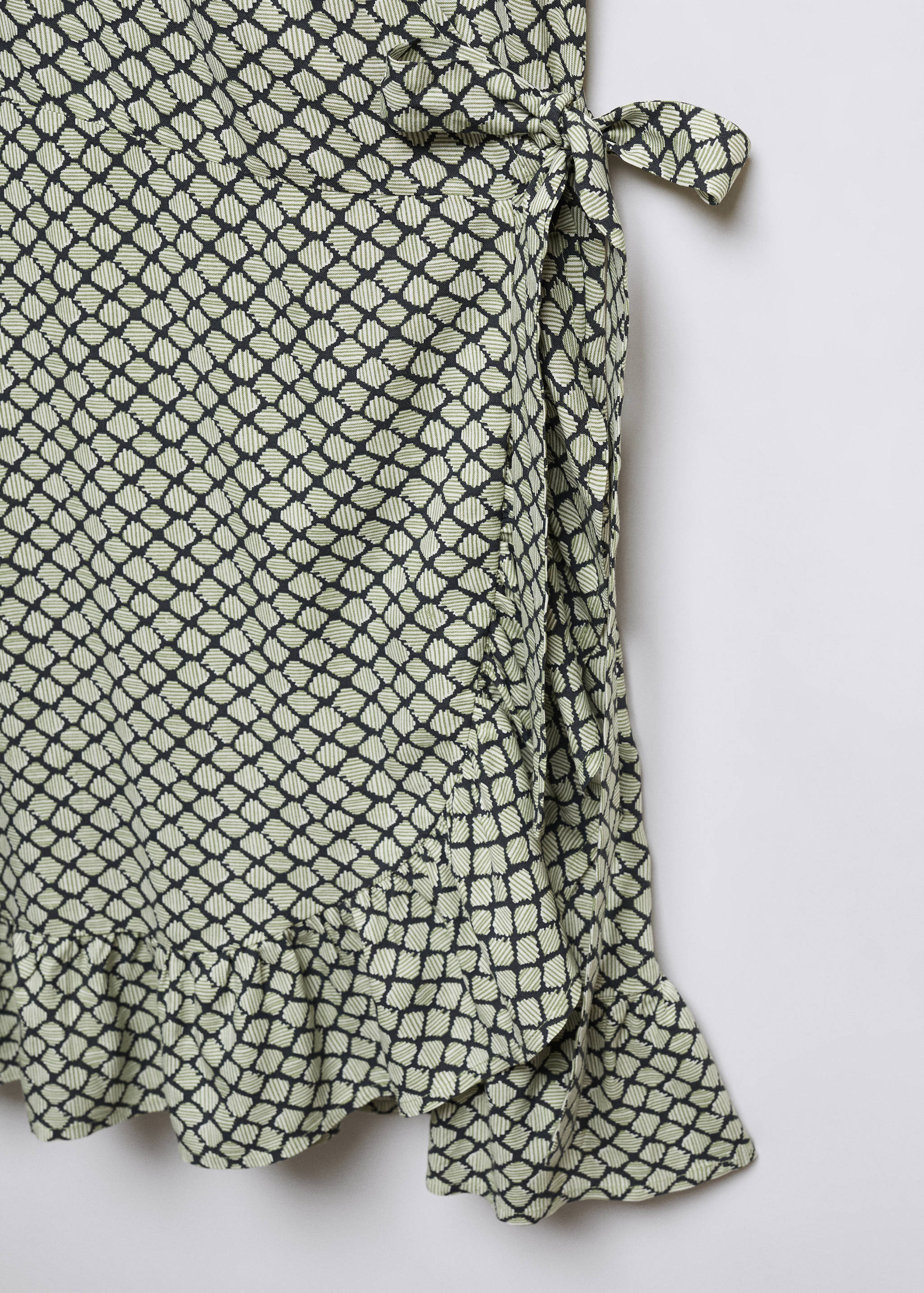 Ruffled printed dress - Details of the article 8
