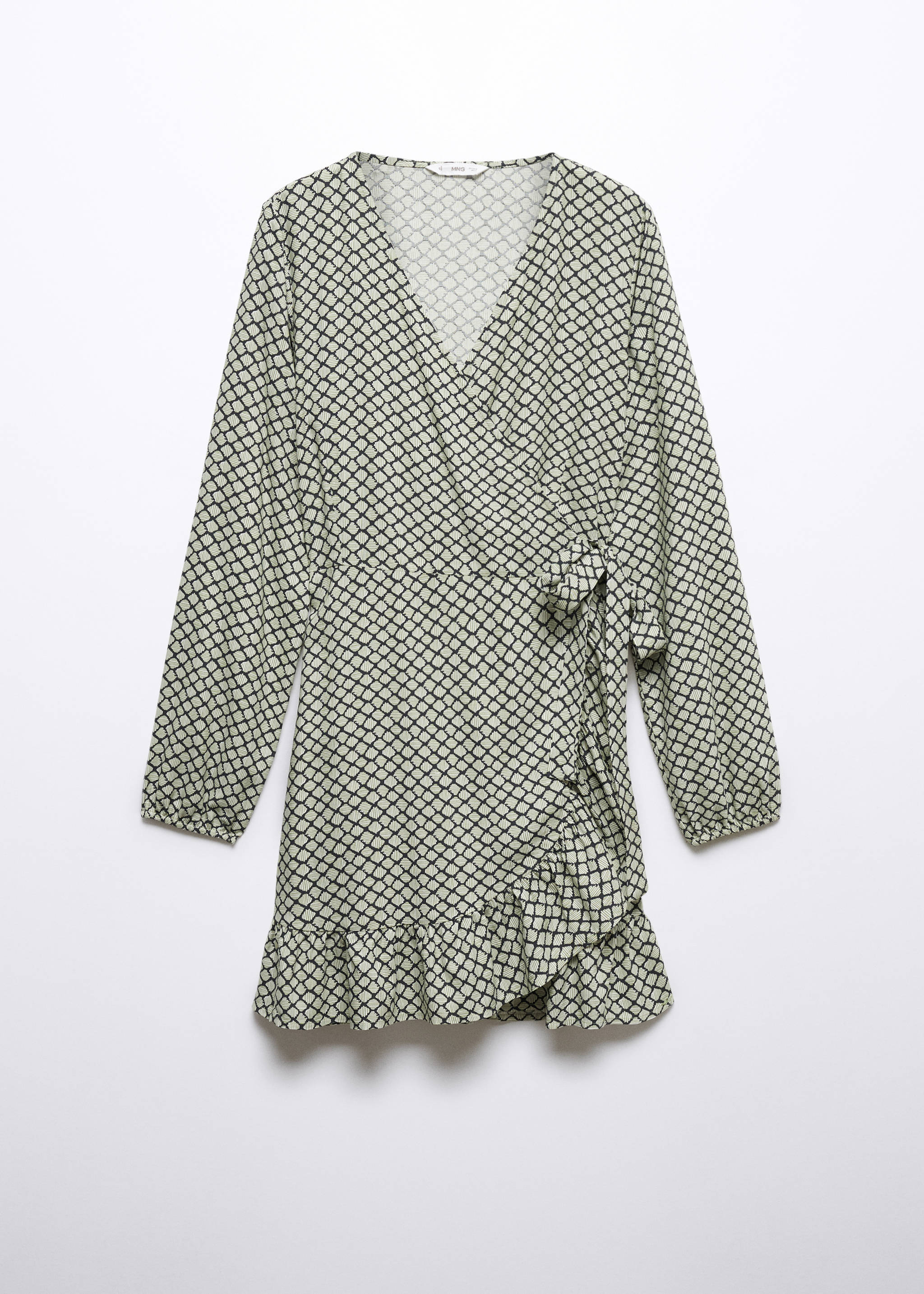 Vestit volant estampat - Article sense model