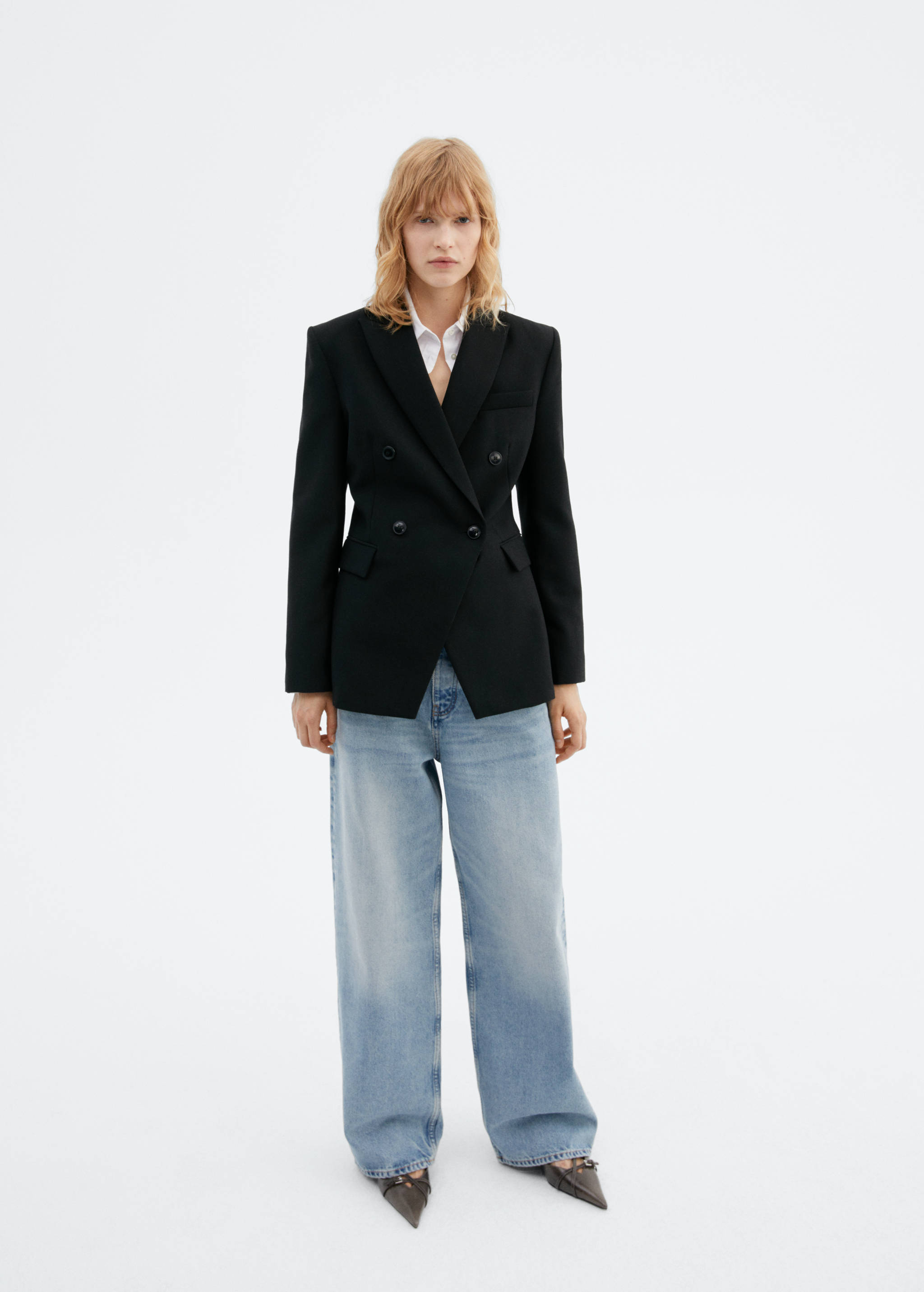 Double-breasted suit jacket - General plane