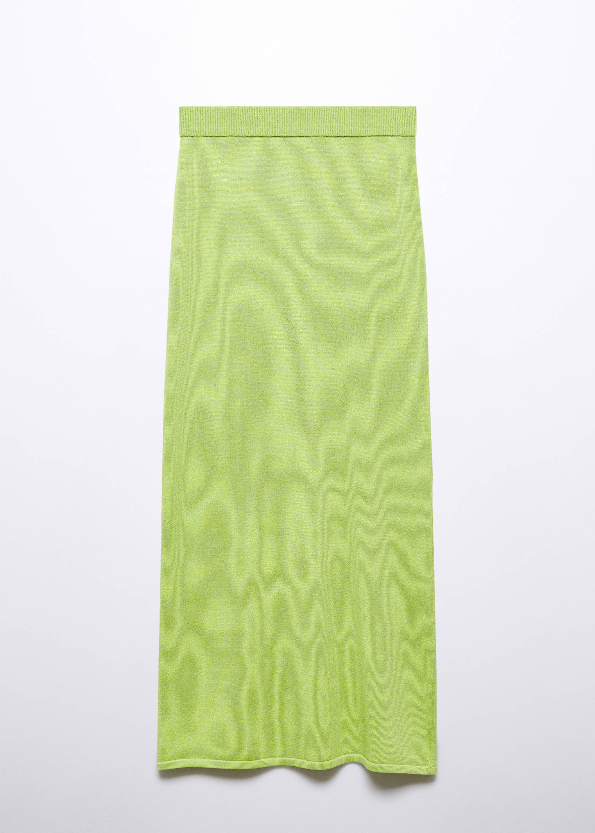 Long knitted skirt - Article without model