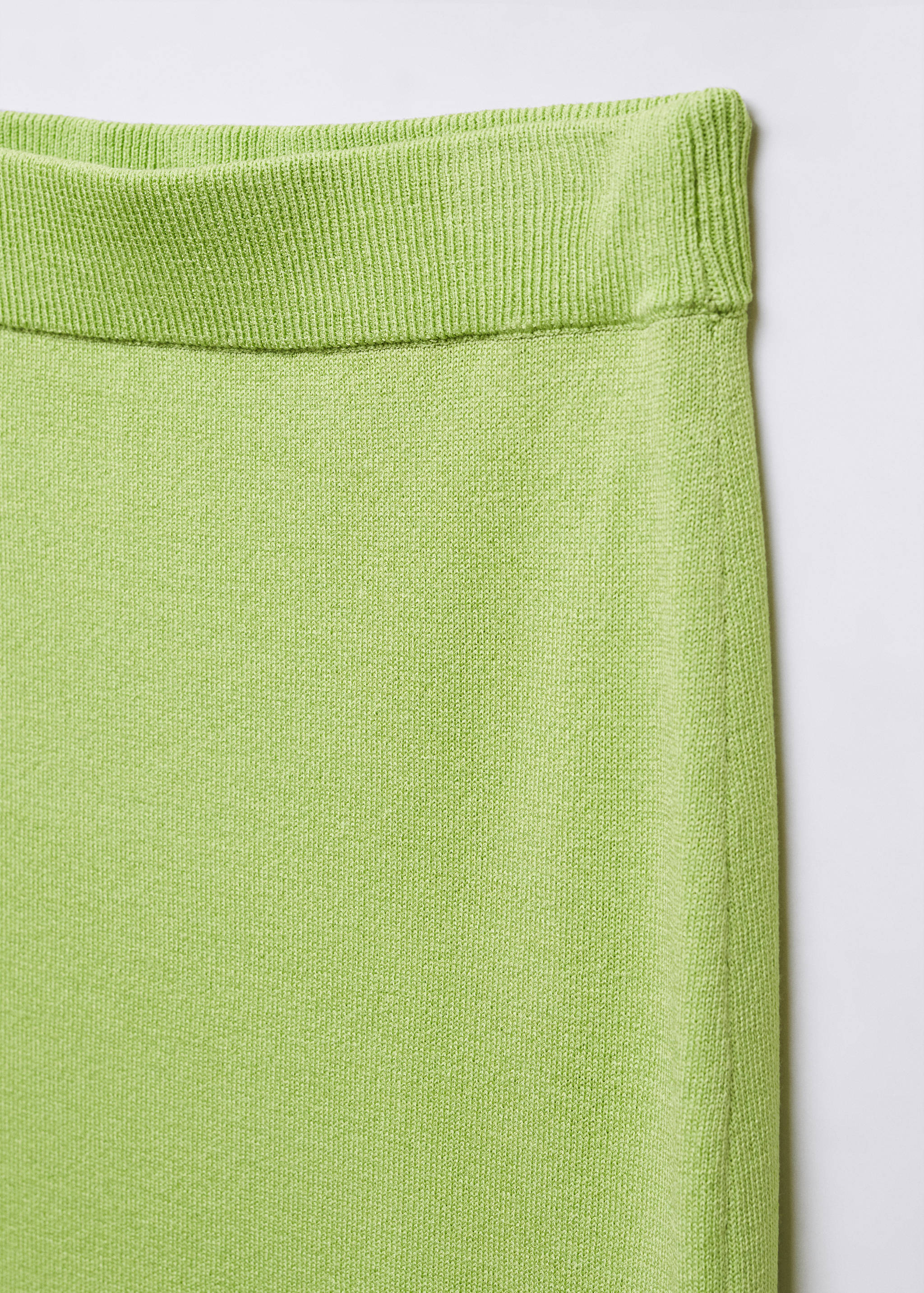 Long knitted skirt - Details of the article 8