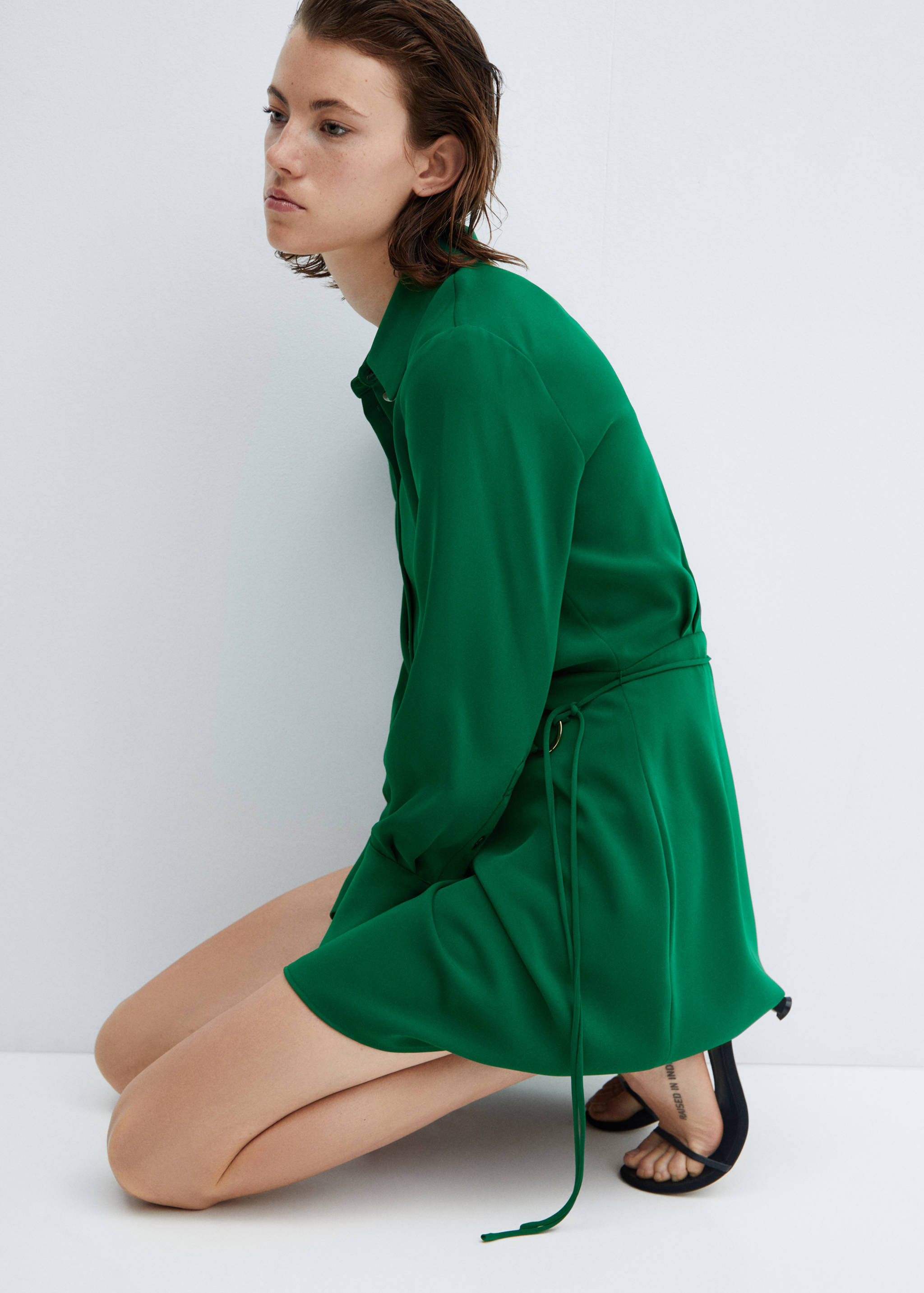 Short shirt dress - Details of the article 2