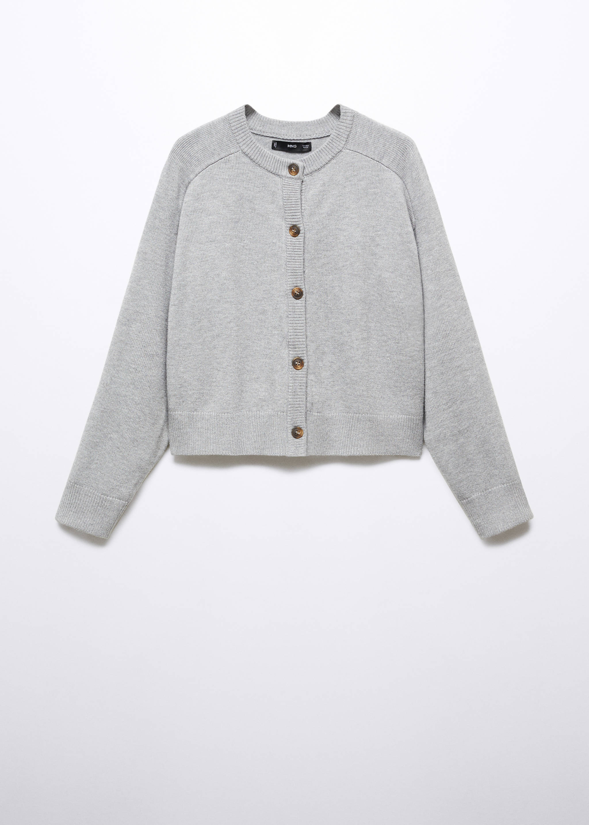 Decorative seams cardigan - Article without model