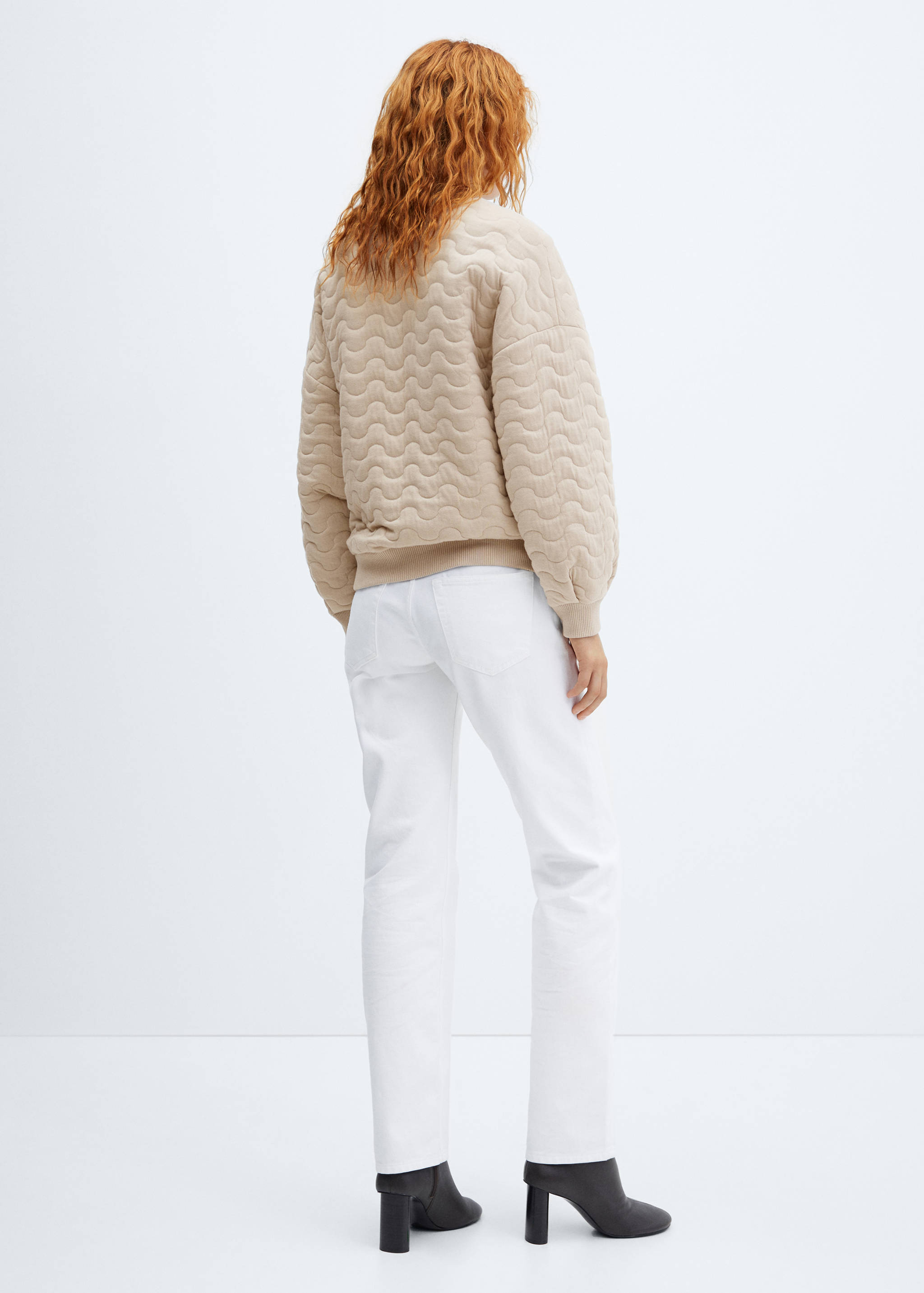 Veste bomber matelassée - Verso de l’article