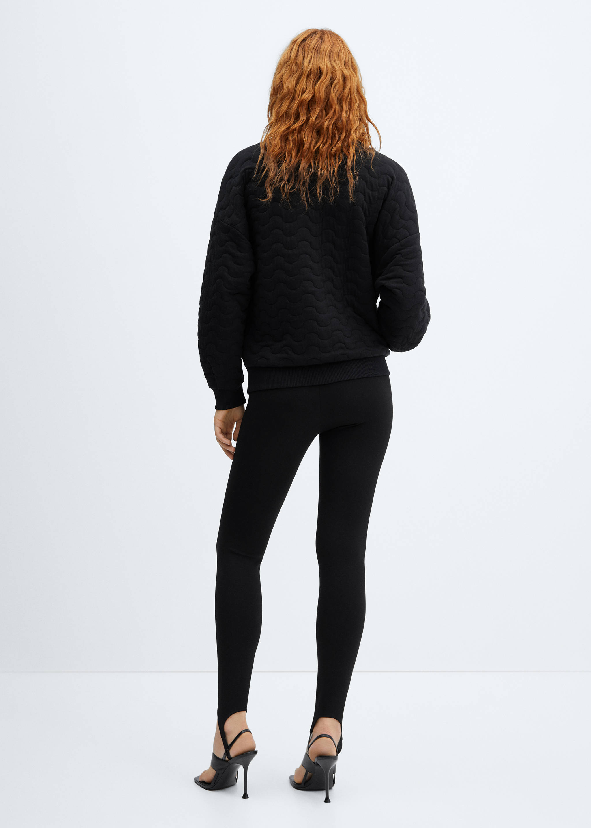 Veste bomber matelassée - Verso de l’article