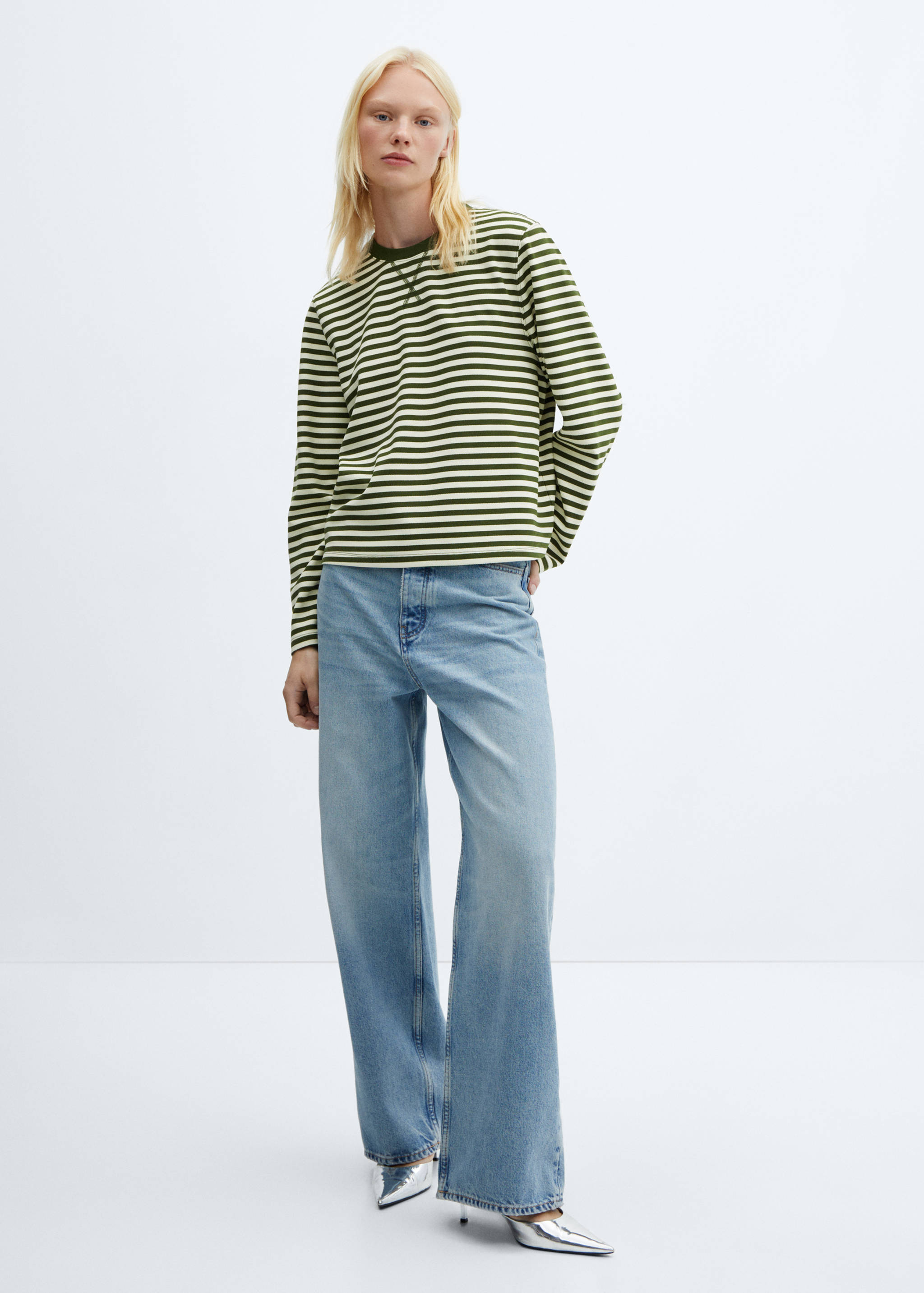 Striped sweatshirt - General plane