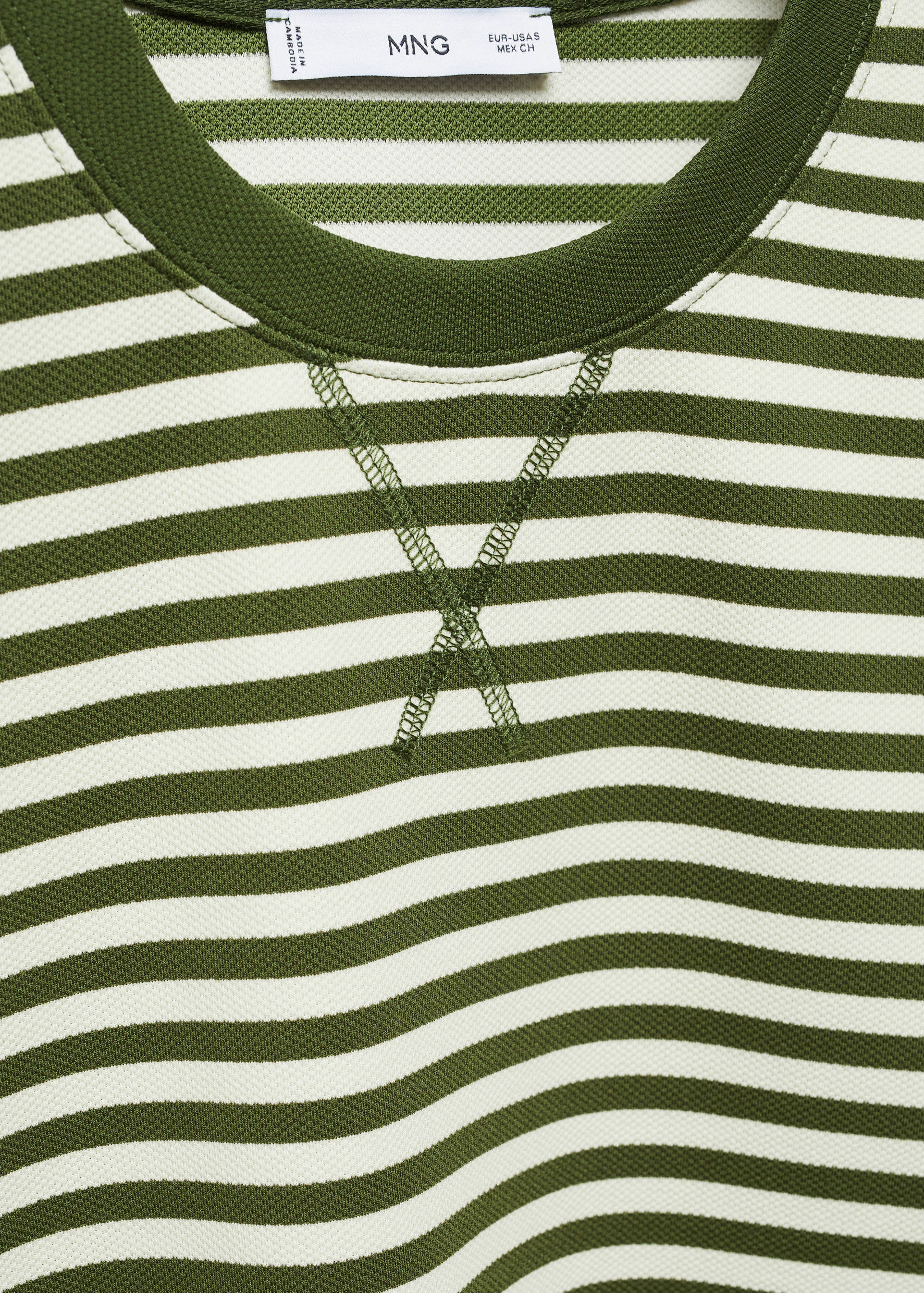 Striped sweatshirt - Details of the article 8