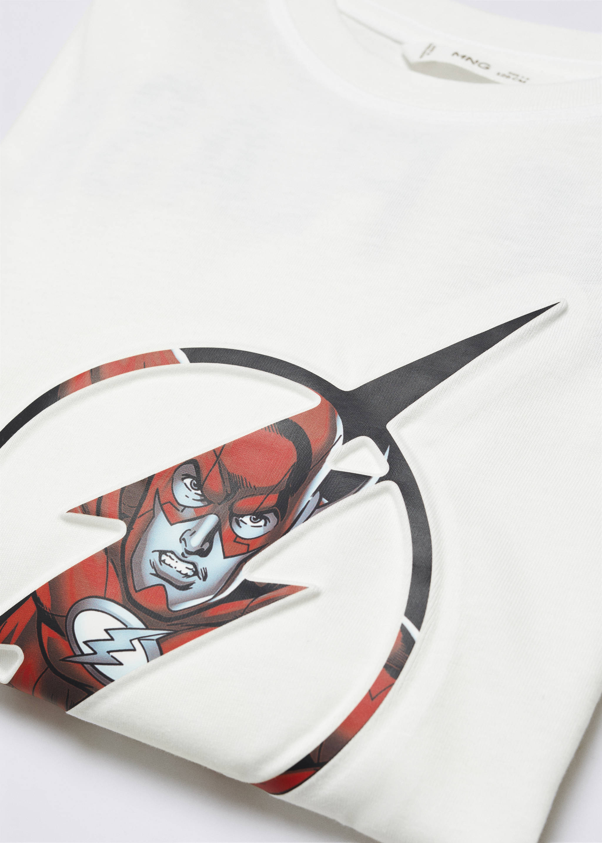 Baumwoll-T-Shirt mit Superheldmotiv - Detail des Artikels 8