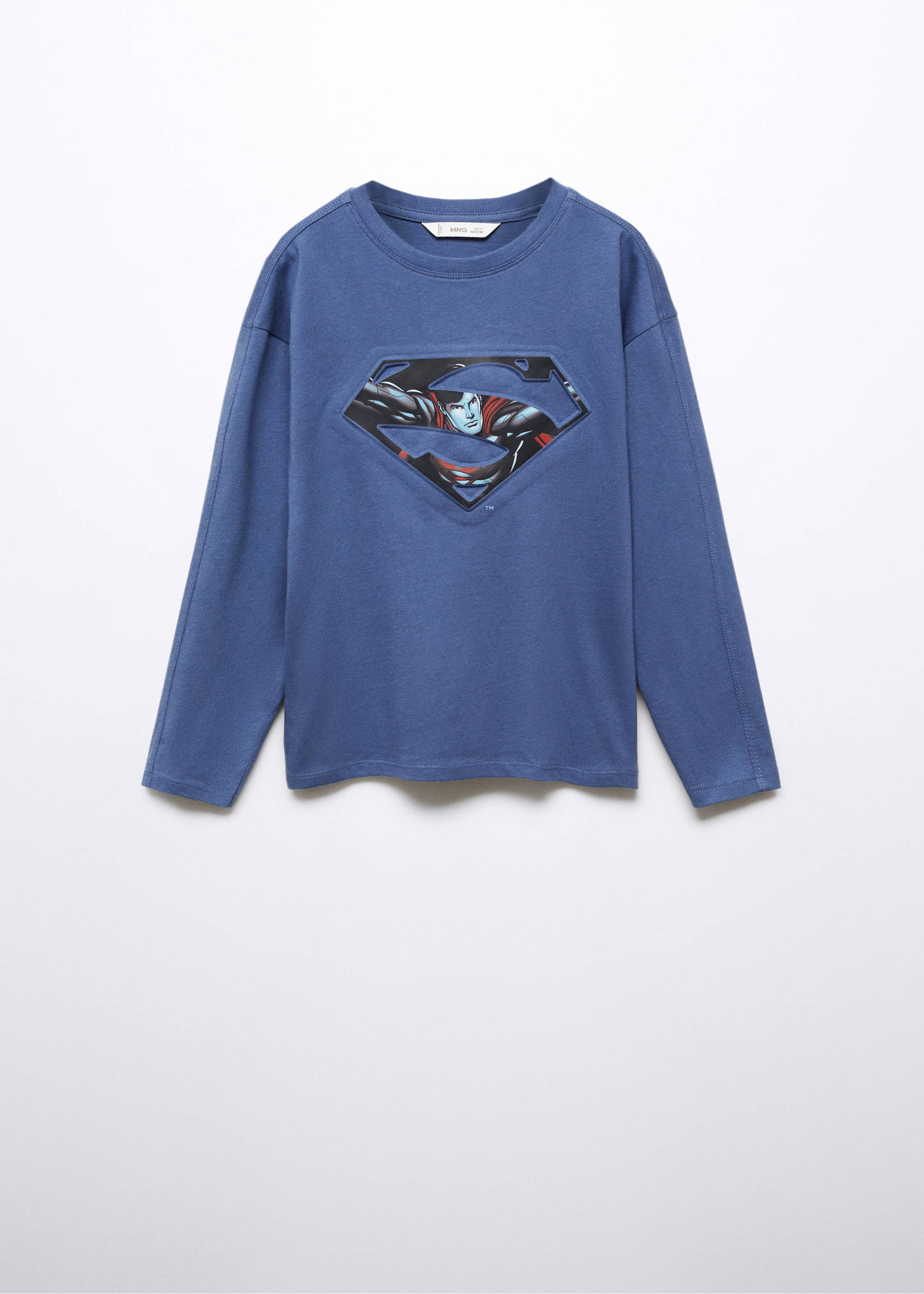 Superhero cotton T-shirt - Article without model, Blue. Ref: 57096719-00.