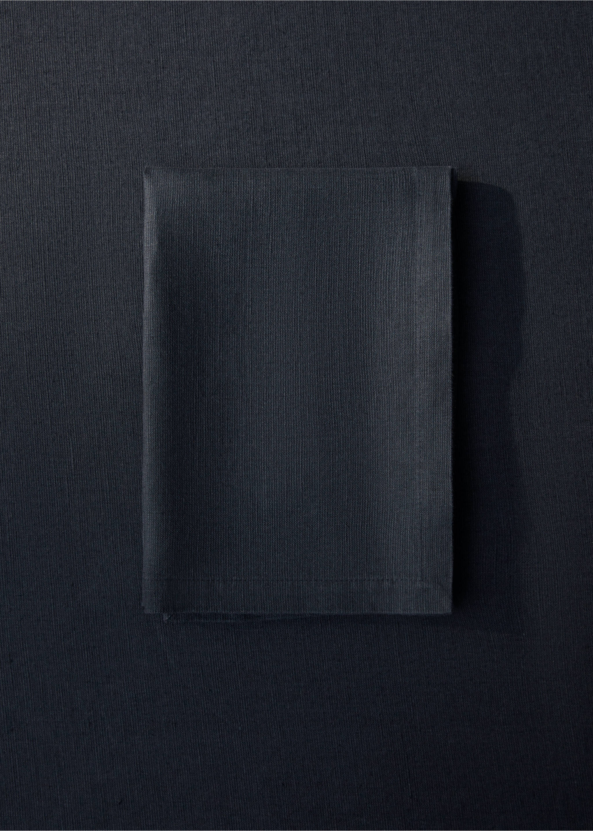 Ubrousek 100% len - Celkový náhled, Námořnická modrá. Ref: 57096725-00.