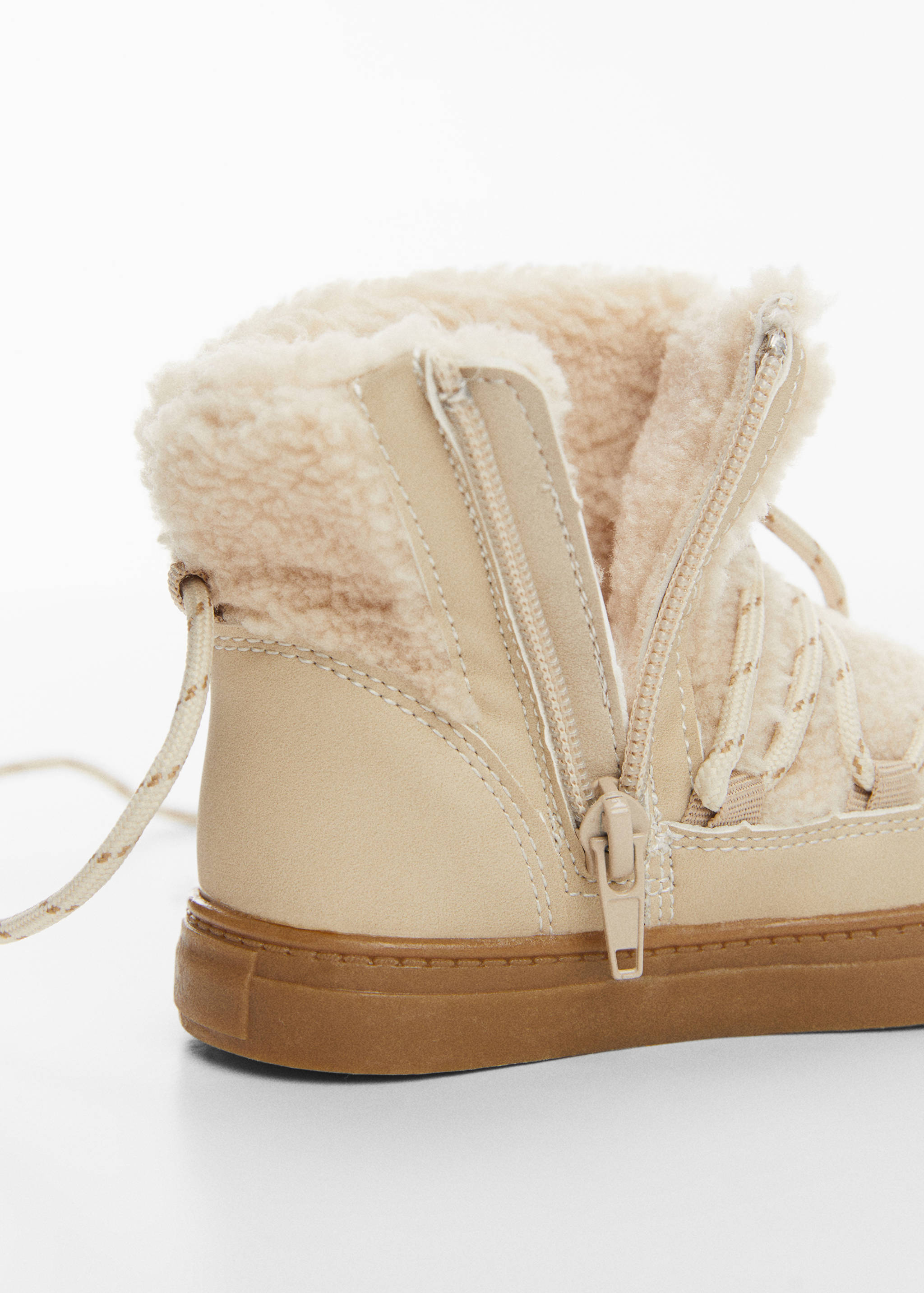 Shearling lace boots - Details of the article 3