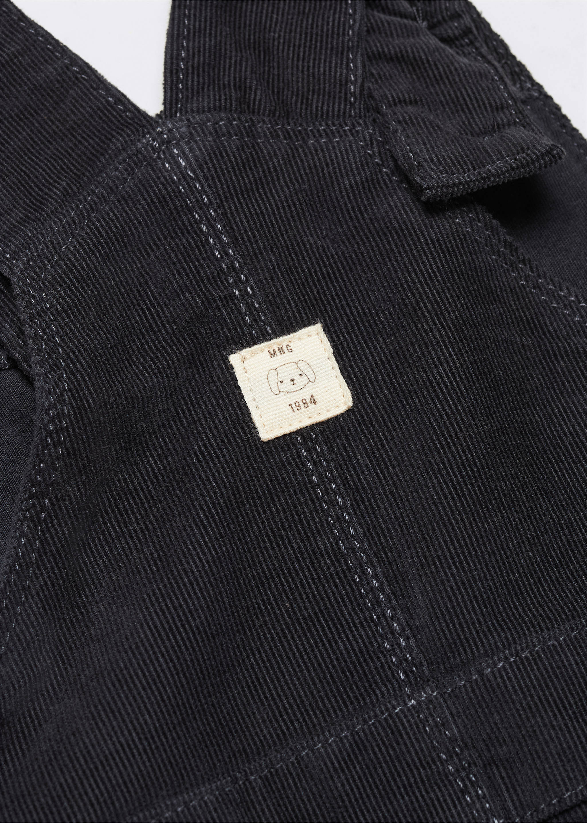 Peto largo micropana - Detalle del artículo 8, Gris antracita. Ref: 57097110-00.