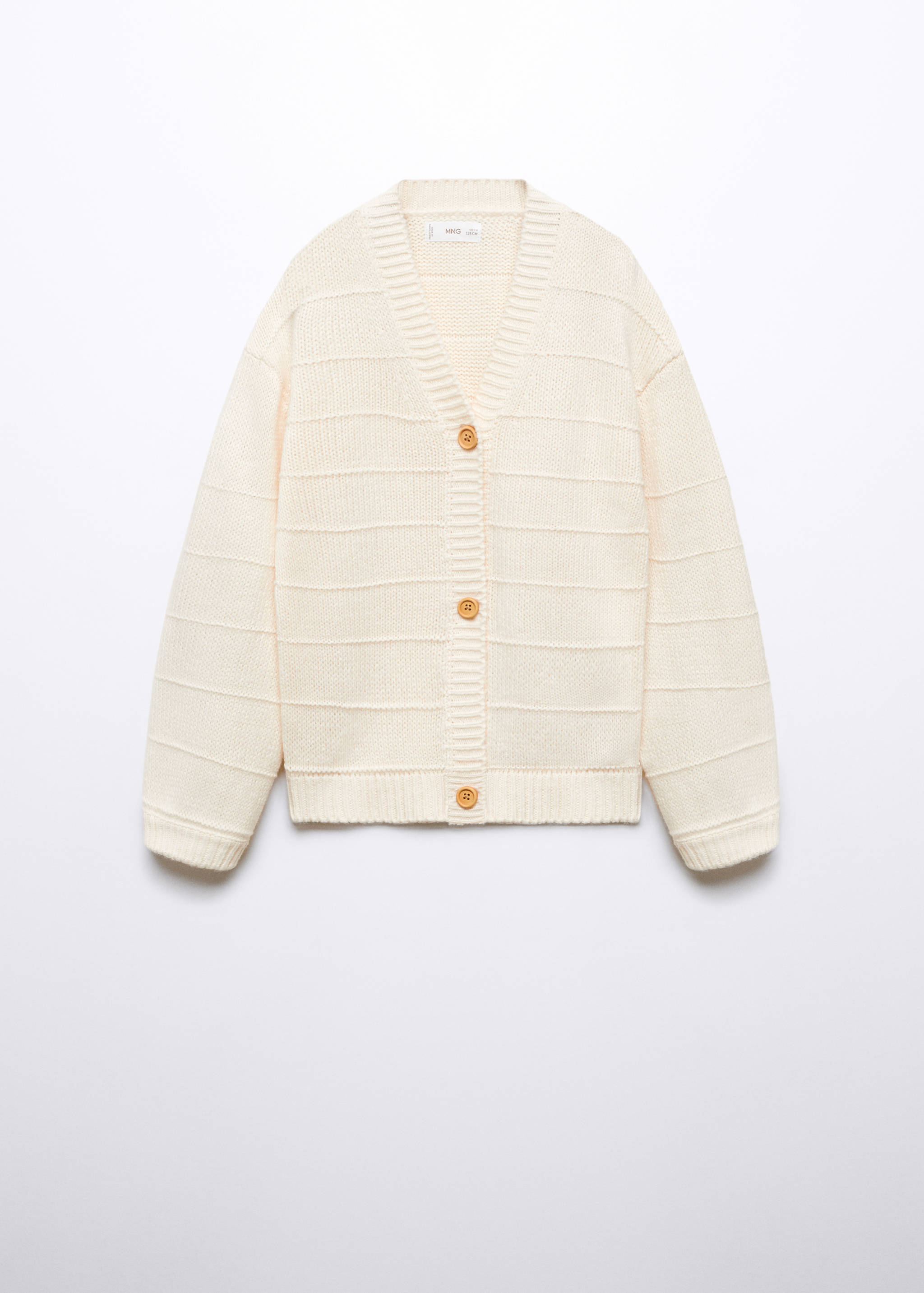 Button knit cardigan - Article without model