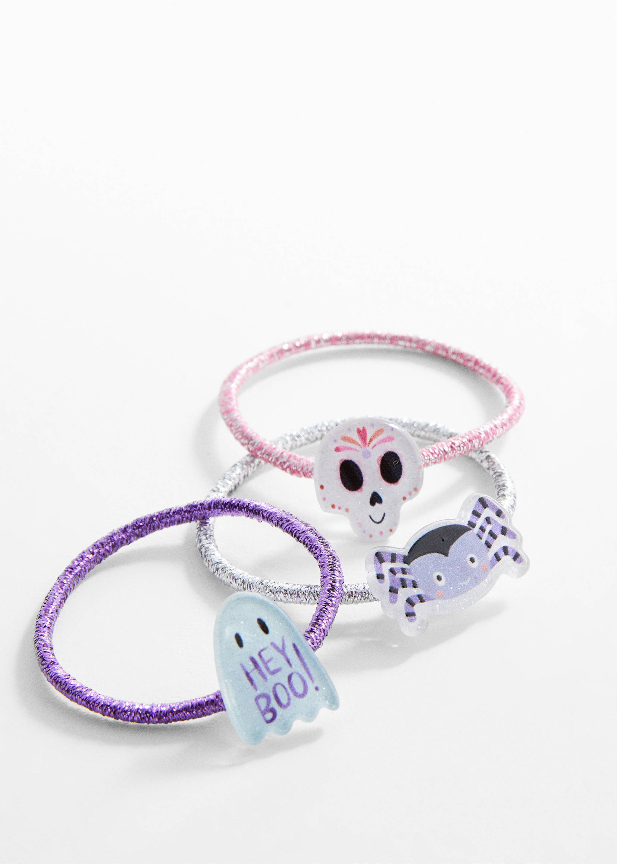 Pack 3 gomas Halloween - Plano medio, Rosa. Ref: 57097115-00.