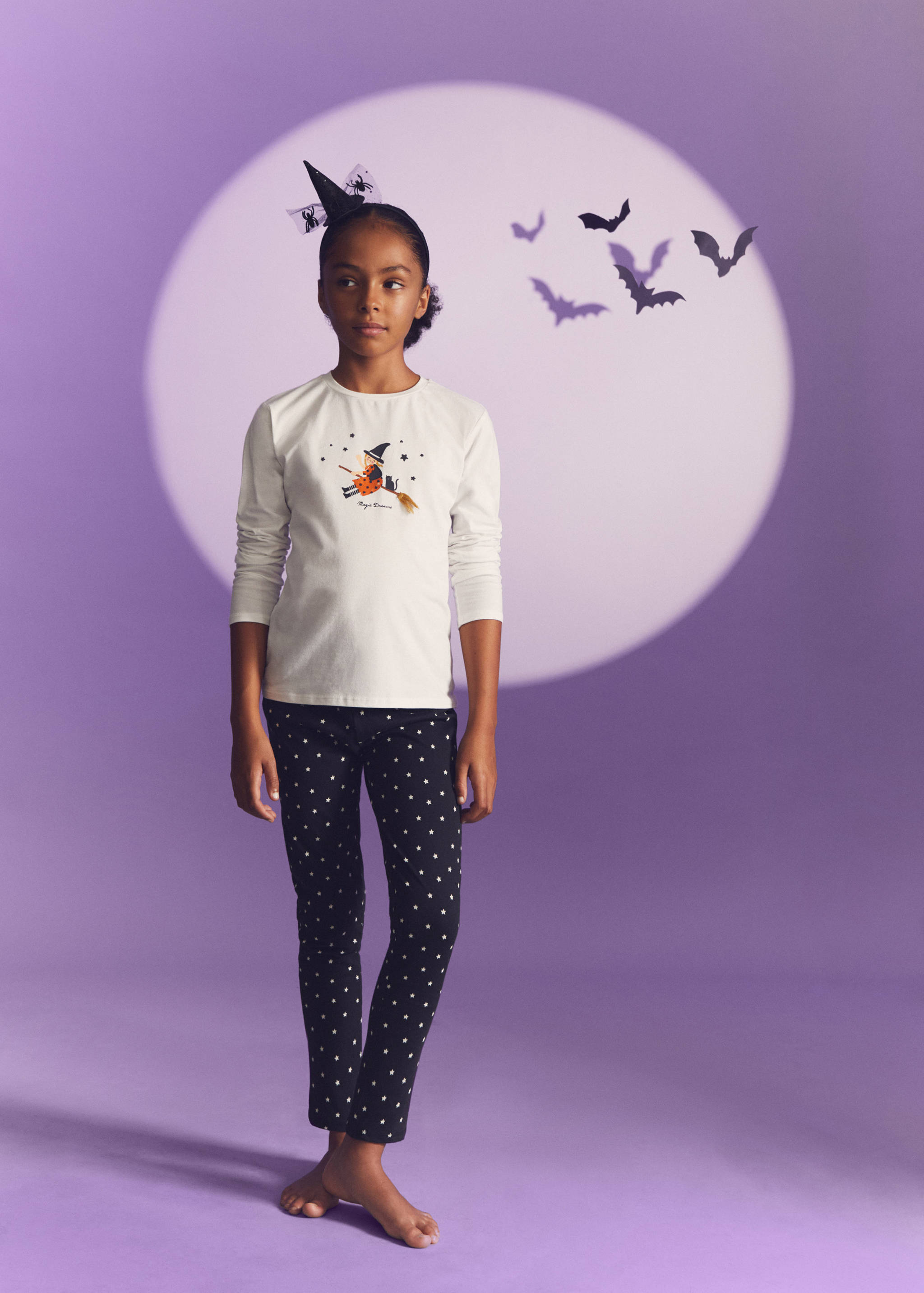 Pyjama long coton imprimé - Détail de l'article 5