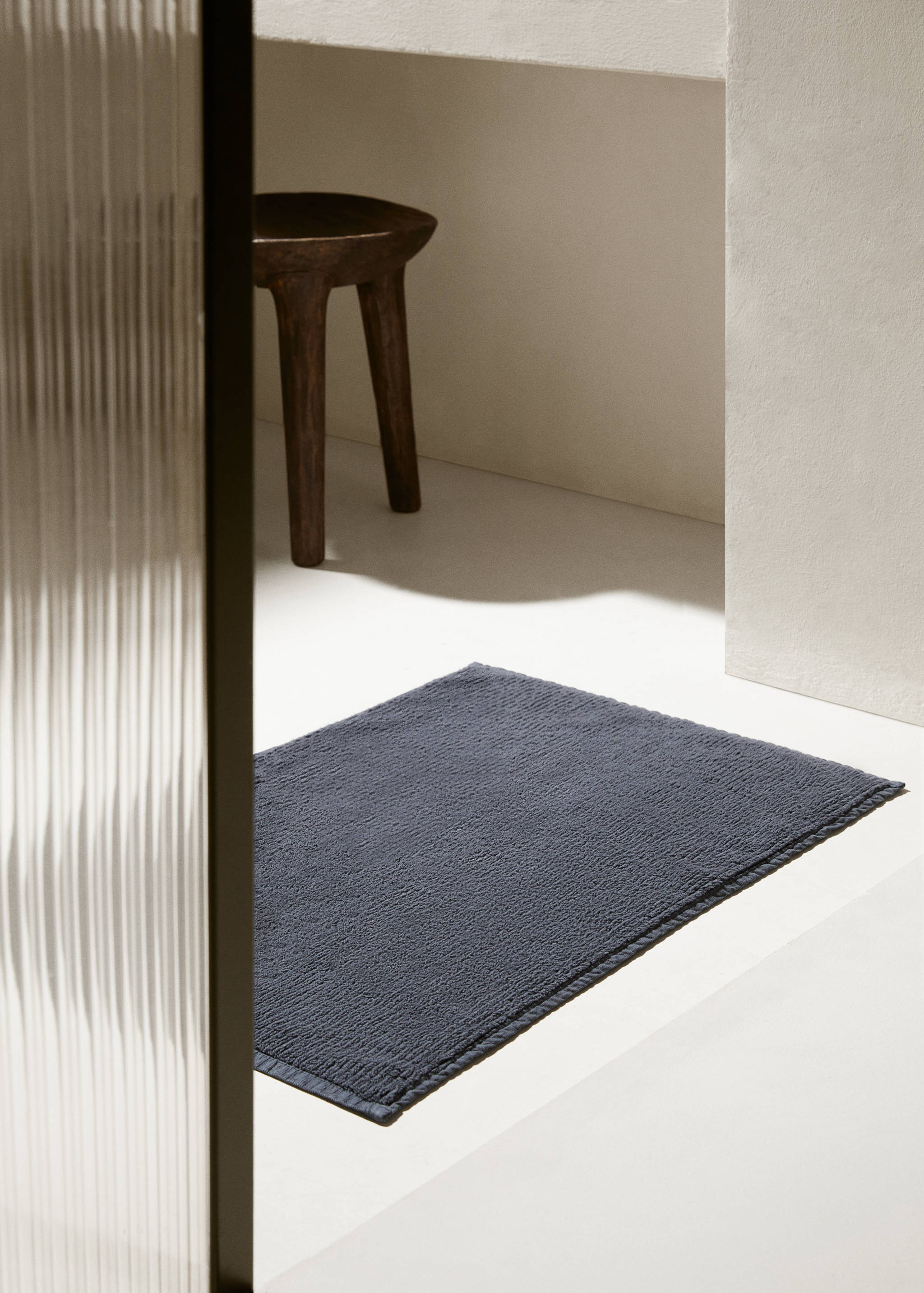 Soft cotton bath mat 50x70cm - General plane