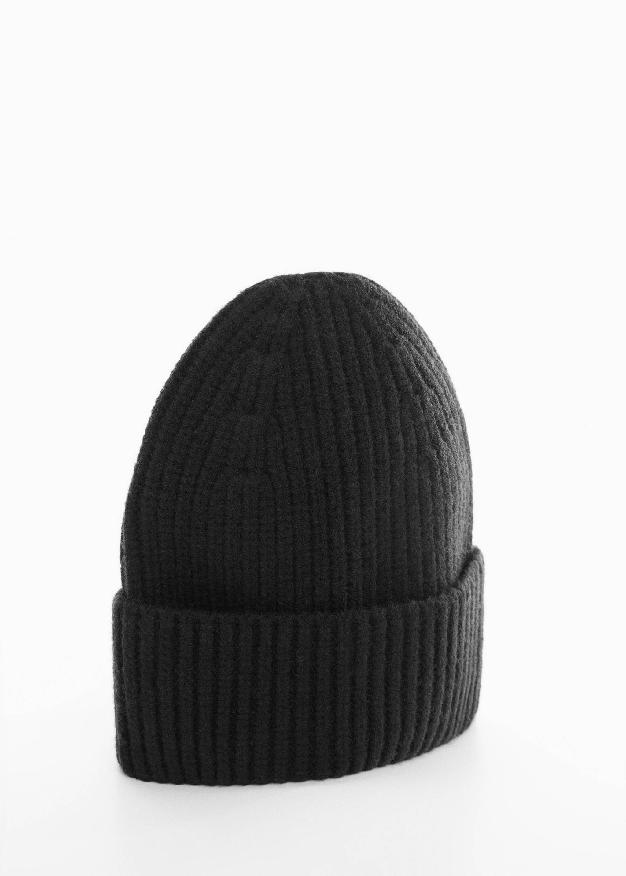 Knitted wool-blend cap - Details of the article 1