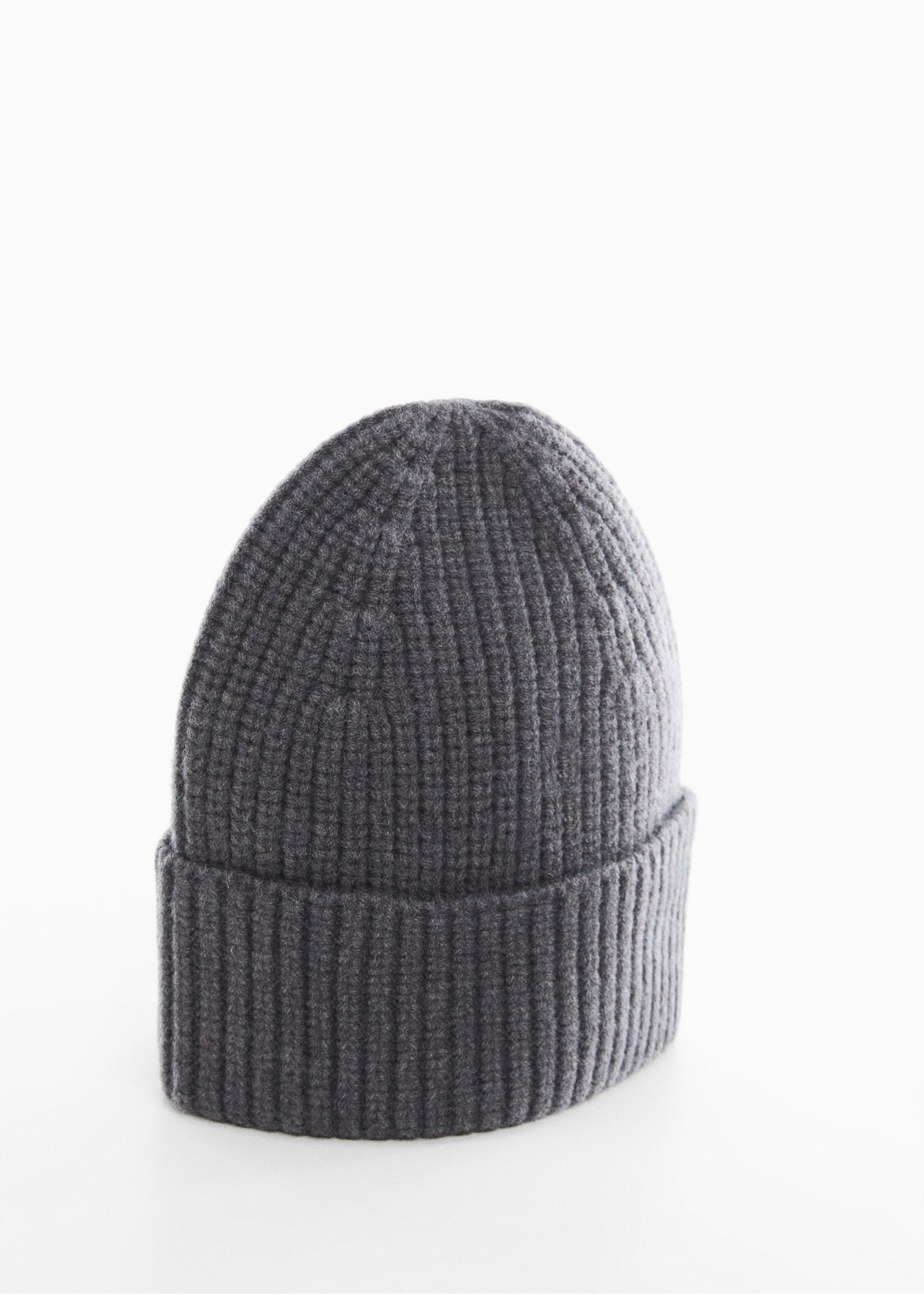 Knitted wool-blend cap - Details of the article 1