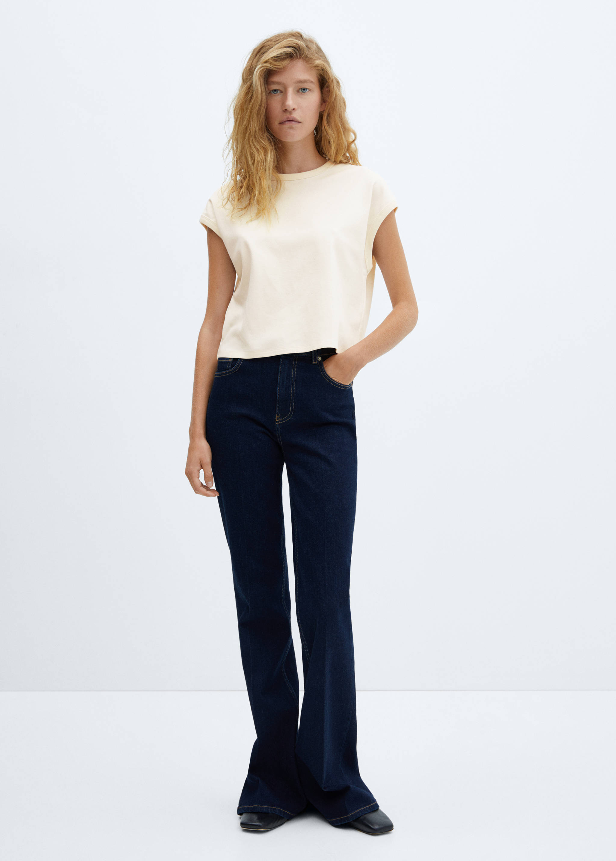 Cotton sleeveless t-shirt - General plane